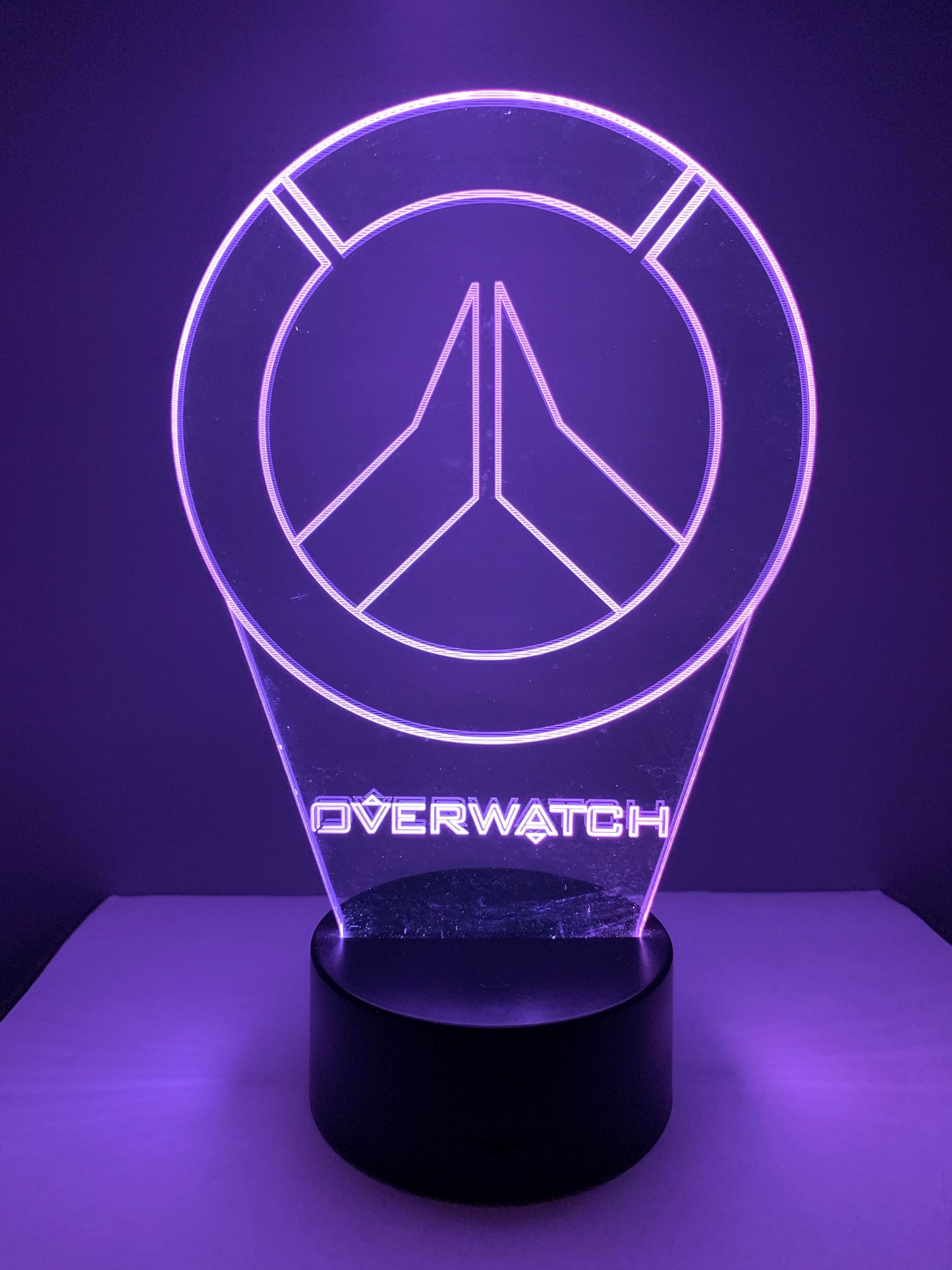 Lampe 3D DEL Overwatch