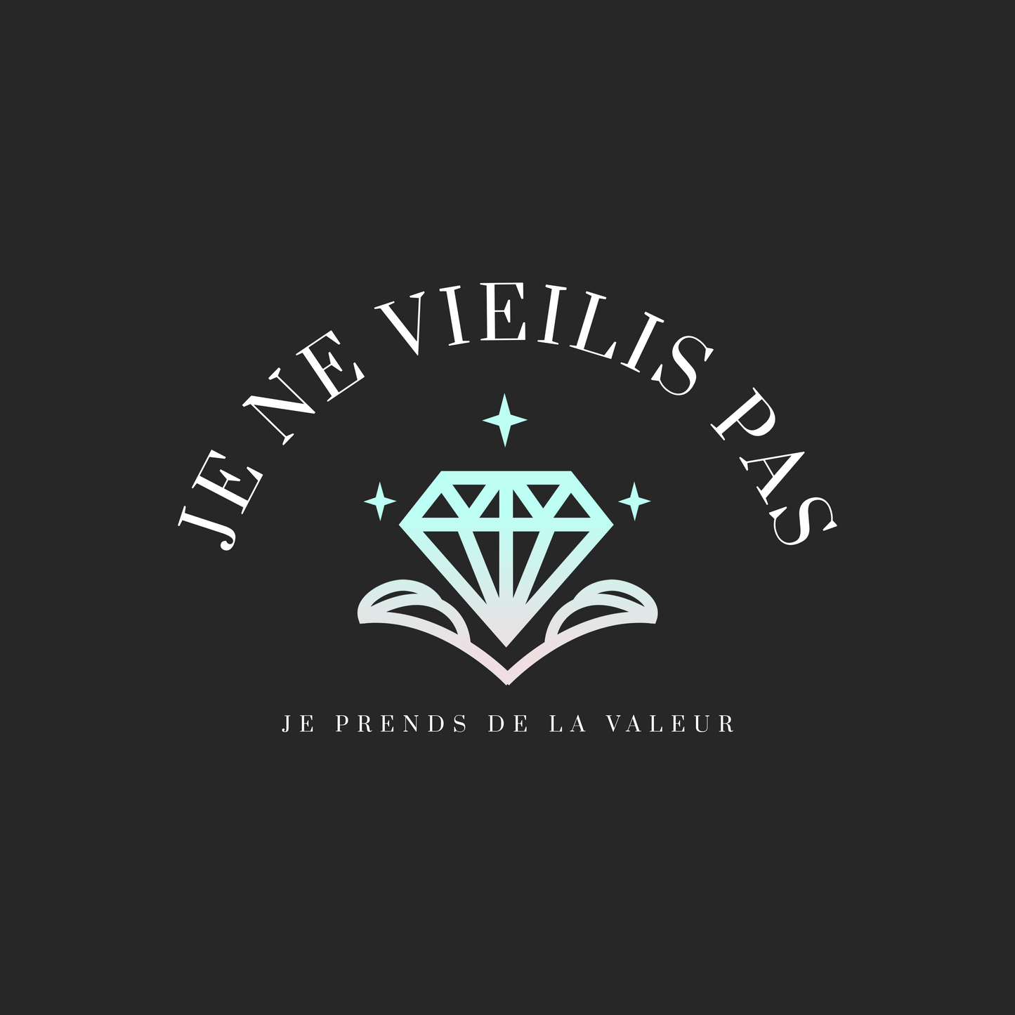Housse de coussin Je ne vieillis pas Je prends de la valeur