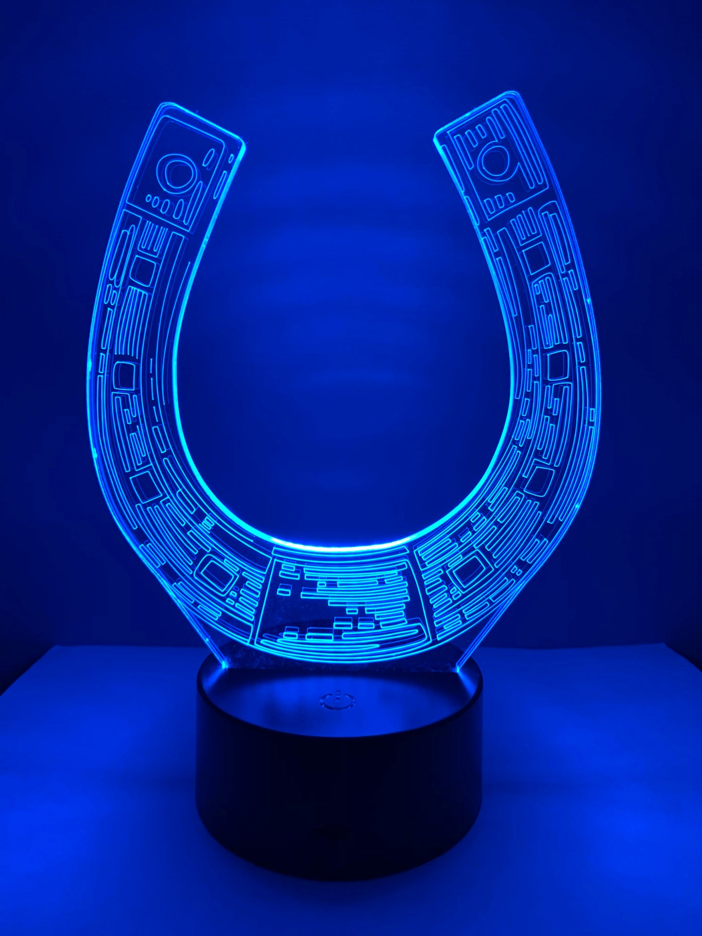 Lampe 3D DEL Fer à Cheval