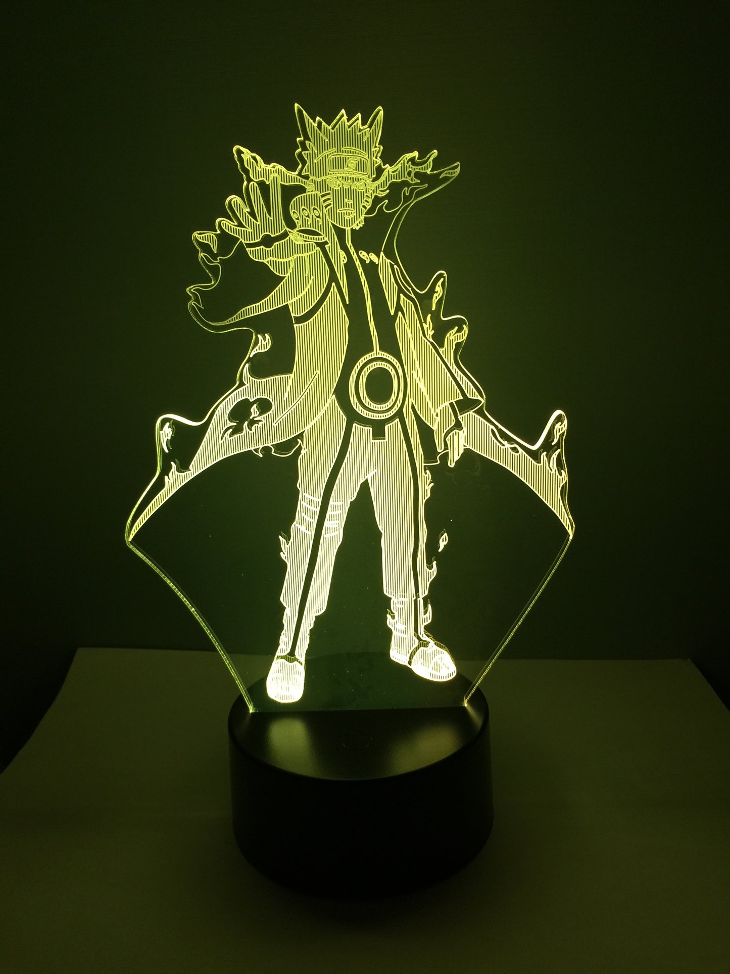 Lampe 3D DEL Naruto Kyuubi