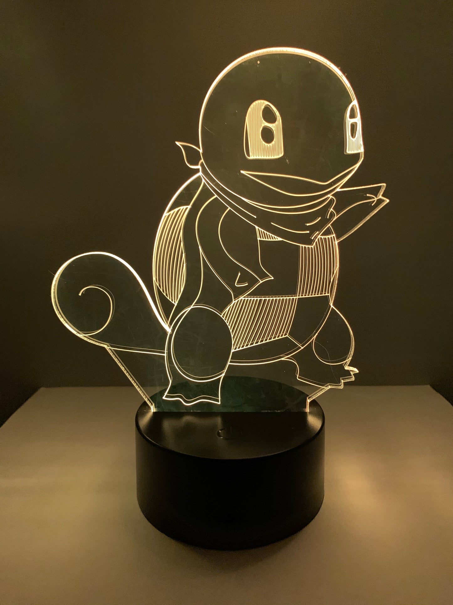 Lampe 3D DEL Pokémon Squirtle