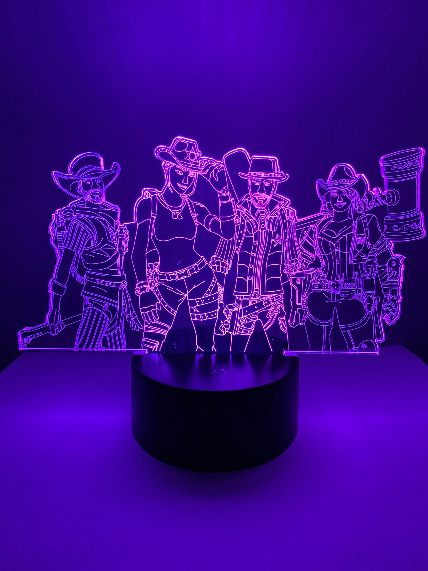 Lampe 3D DEL Fortnite Personnages