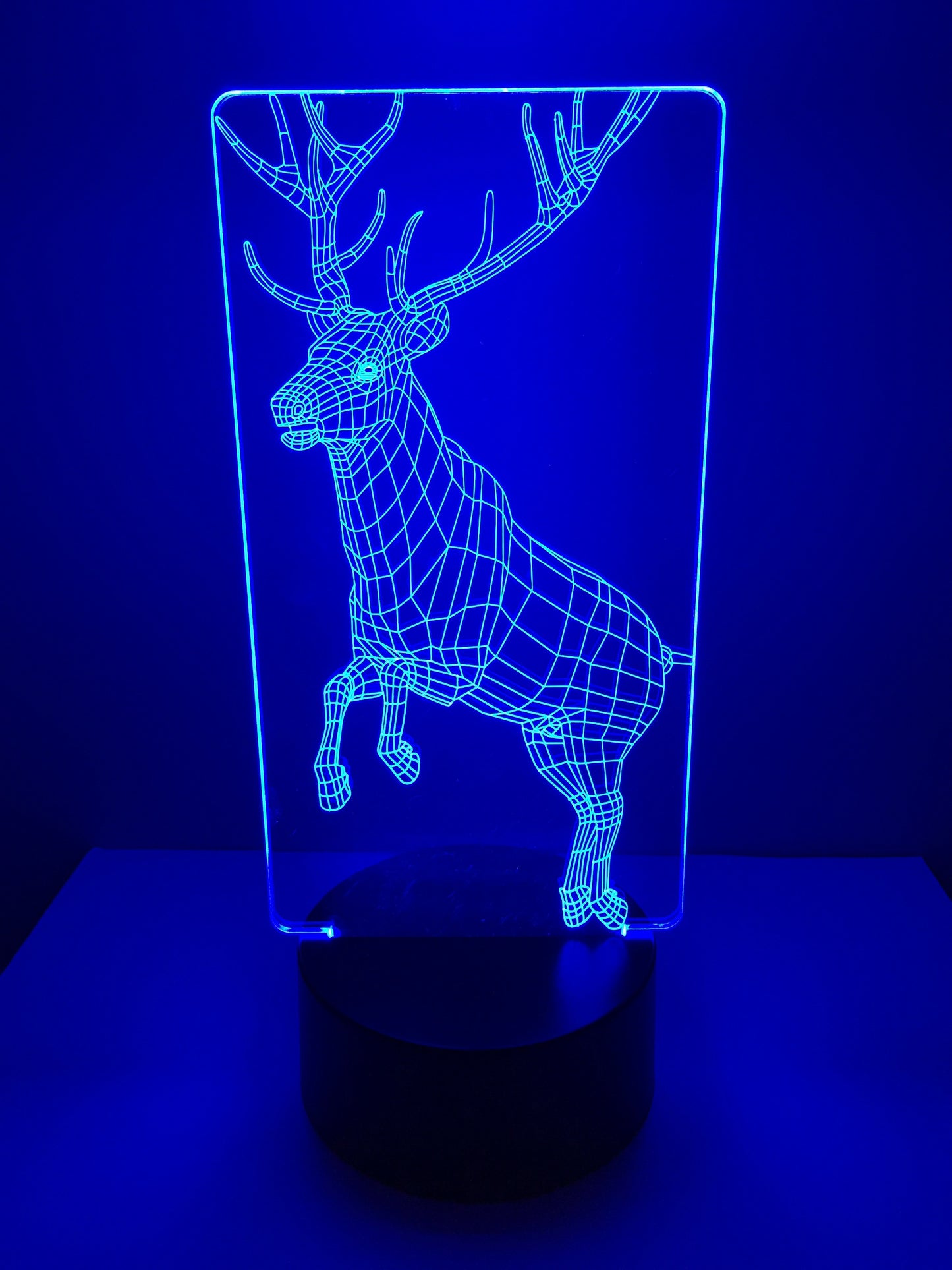 Lampe 3D DEL Chevreuil