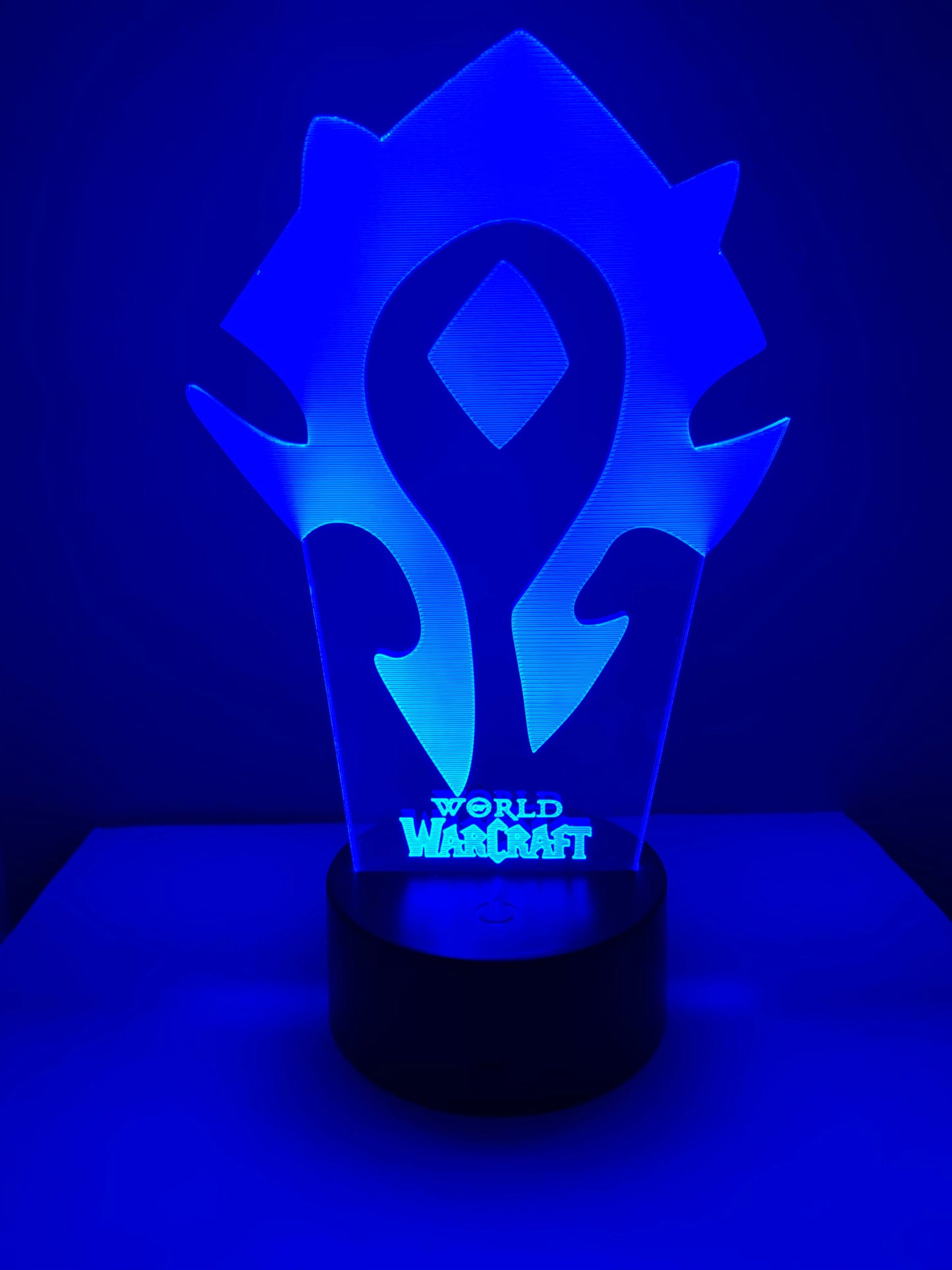 Lampe 3D DEL La Horde World Of Warcraft
