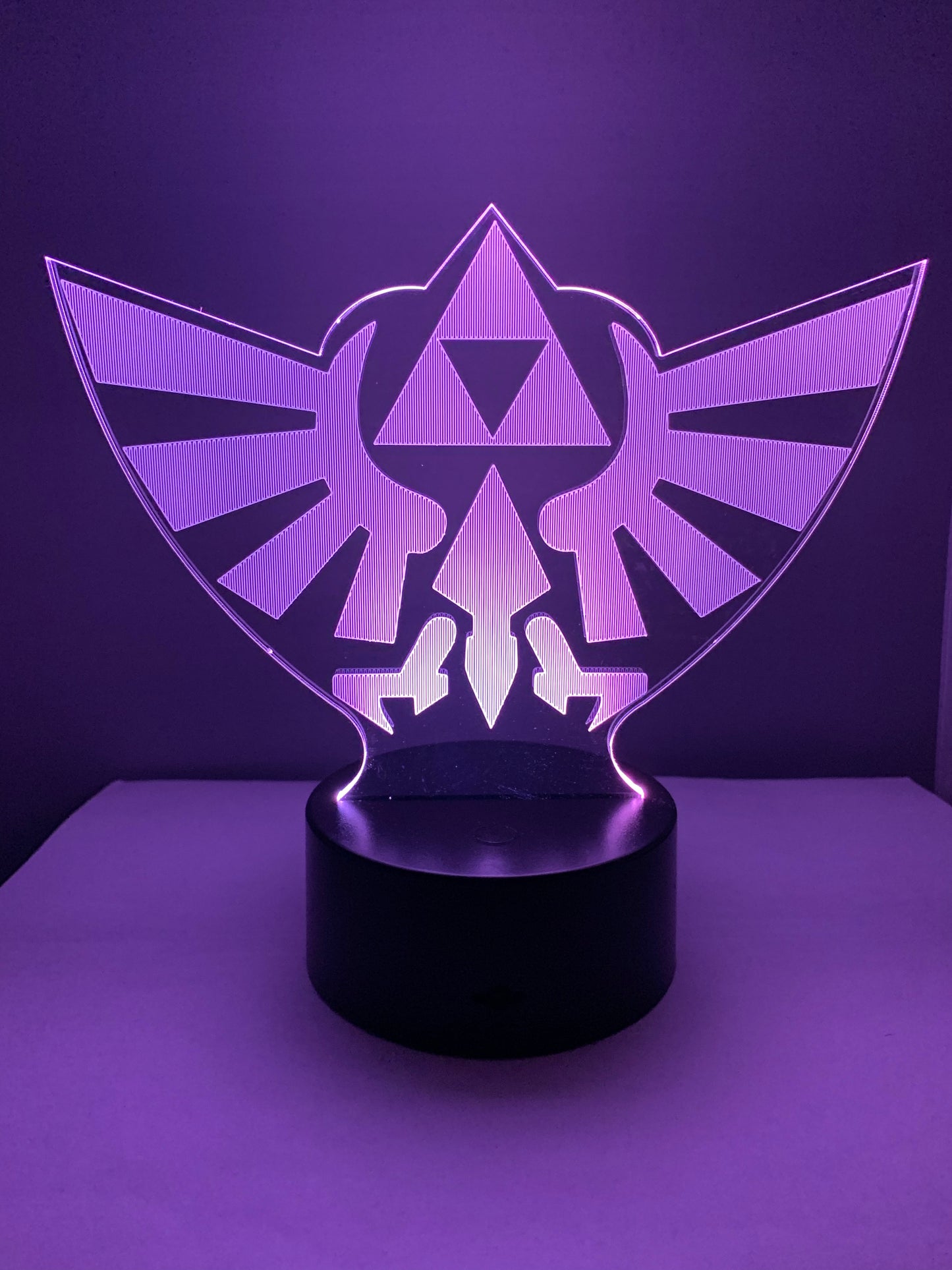 Lampe 3D DEL The Legend Of Zelda (Hylian Crest)