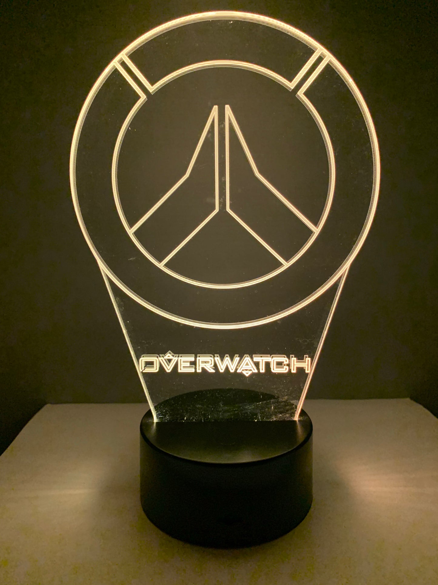 Lampe 3D DEL Overwatch