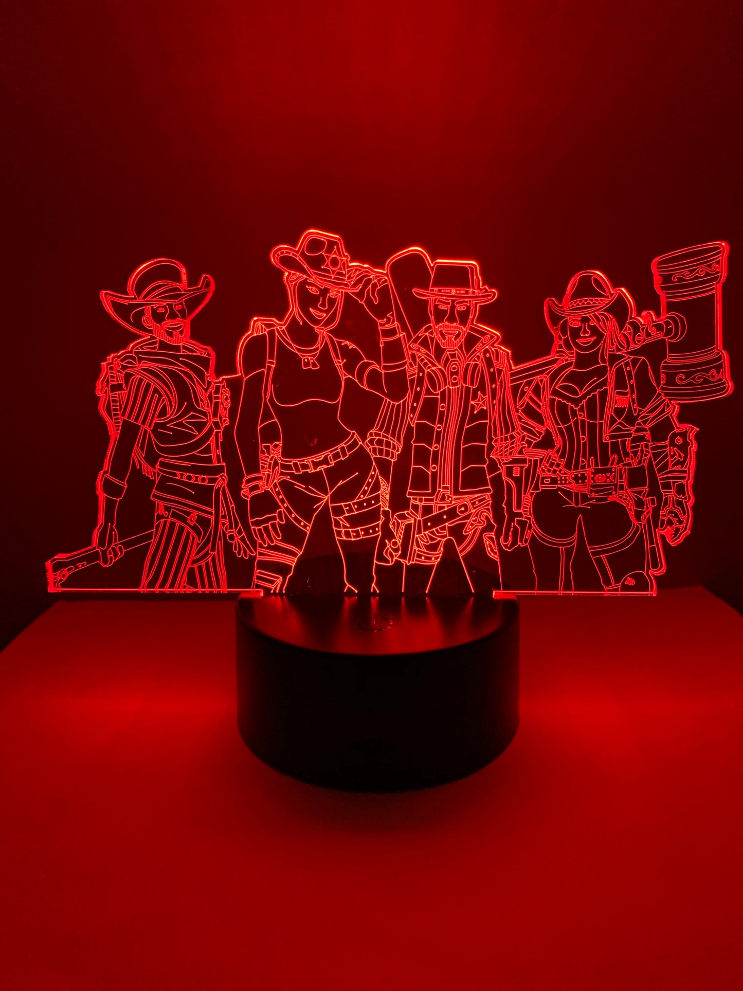 Lampe 3D DEL Fortnite Personnages