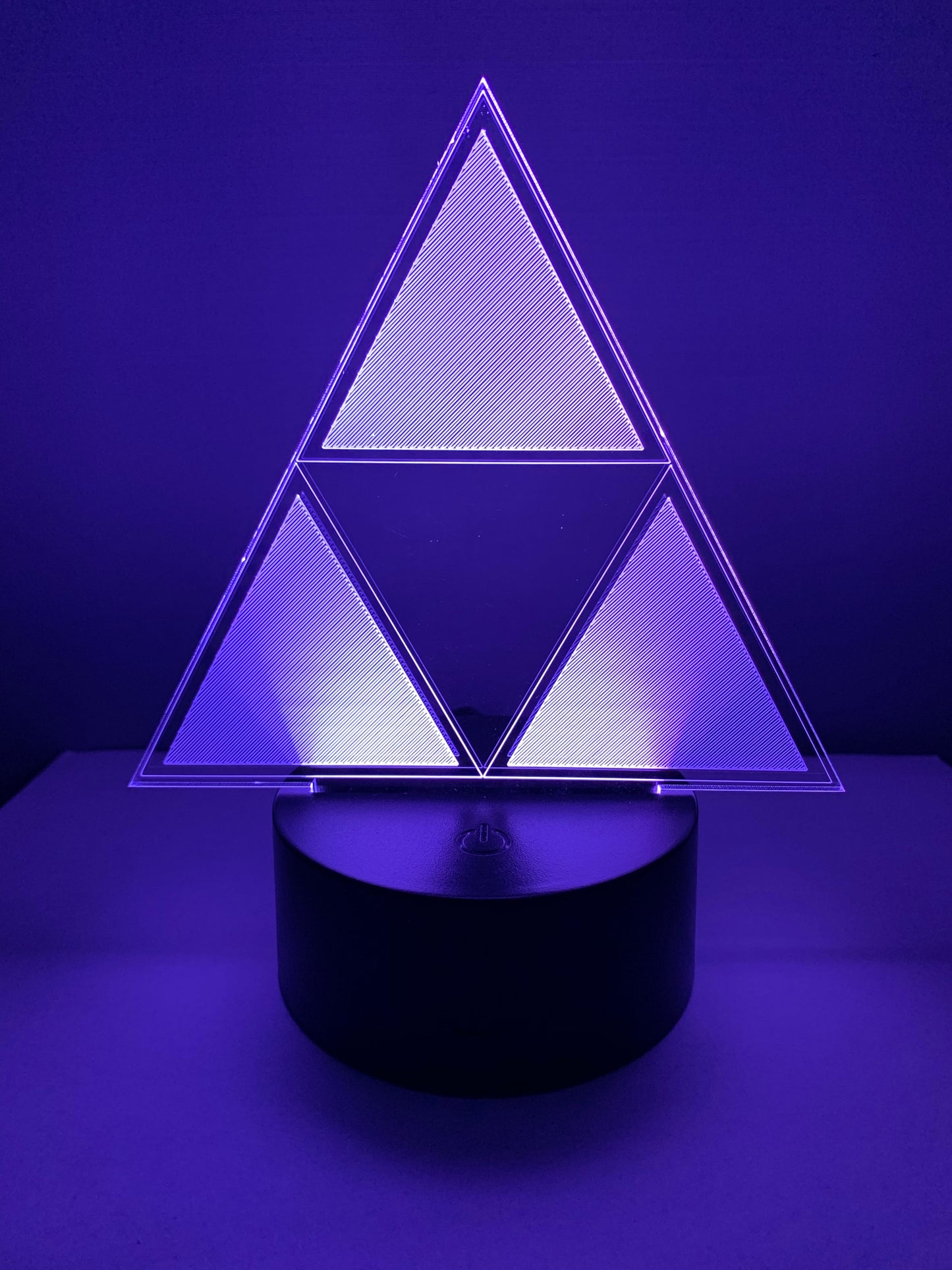 Lampe 3D DEL Triforce Legend Of Zelda