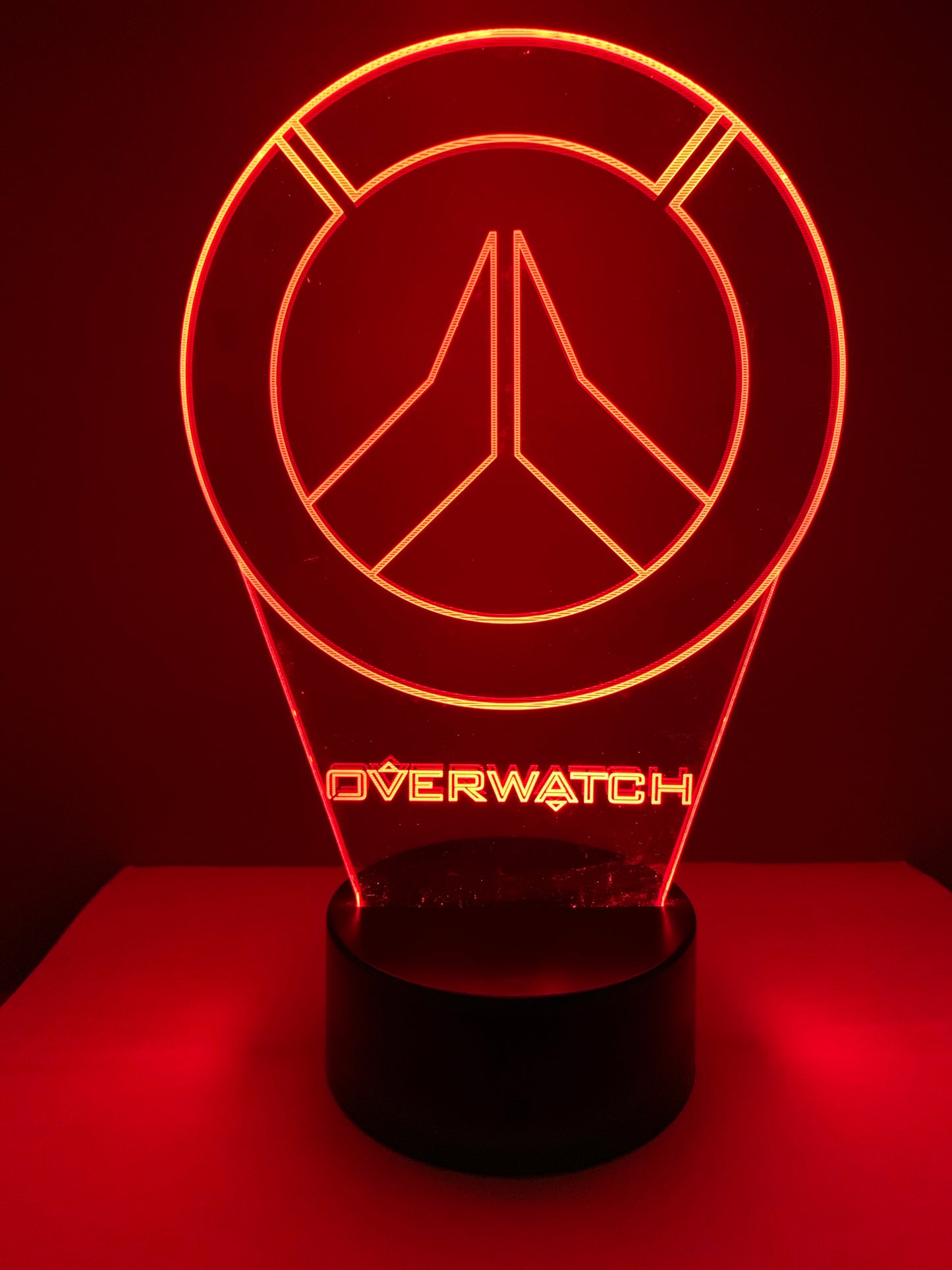 Lampe 3D DEL Overwatch