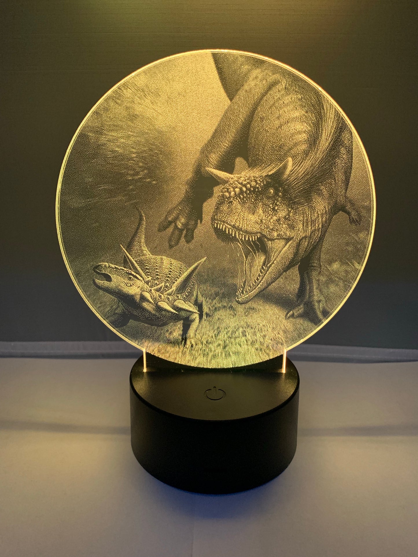 Lampe DEL Photo Réaliste Dinosaures