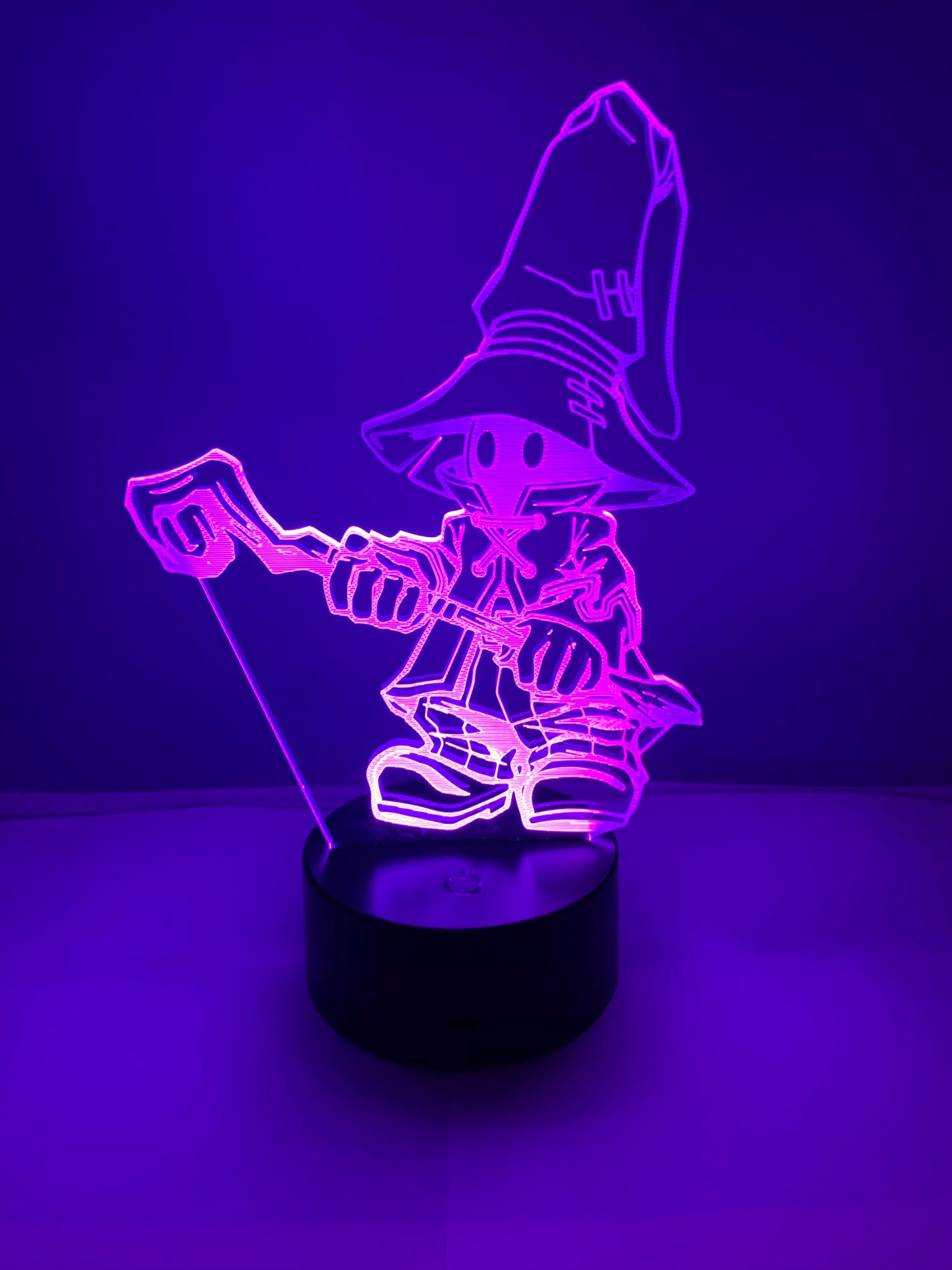 Lampe 3D DEL Dark Mage Vivi Final Fantasy