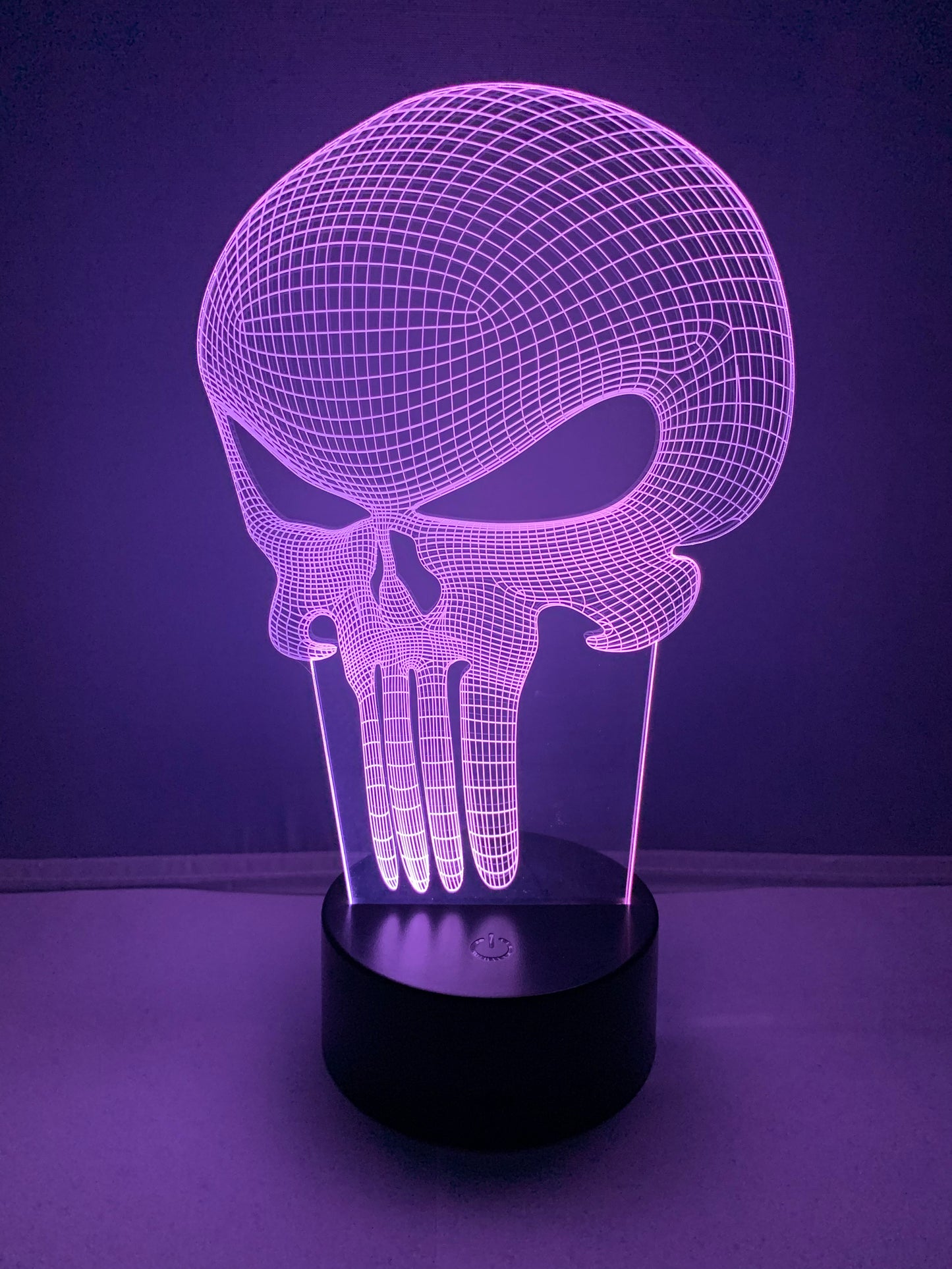 Lampe 3D DEL The Punisher