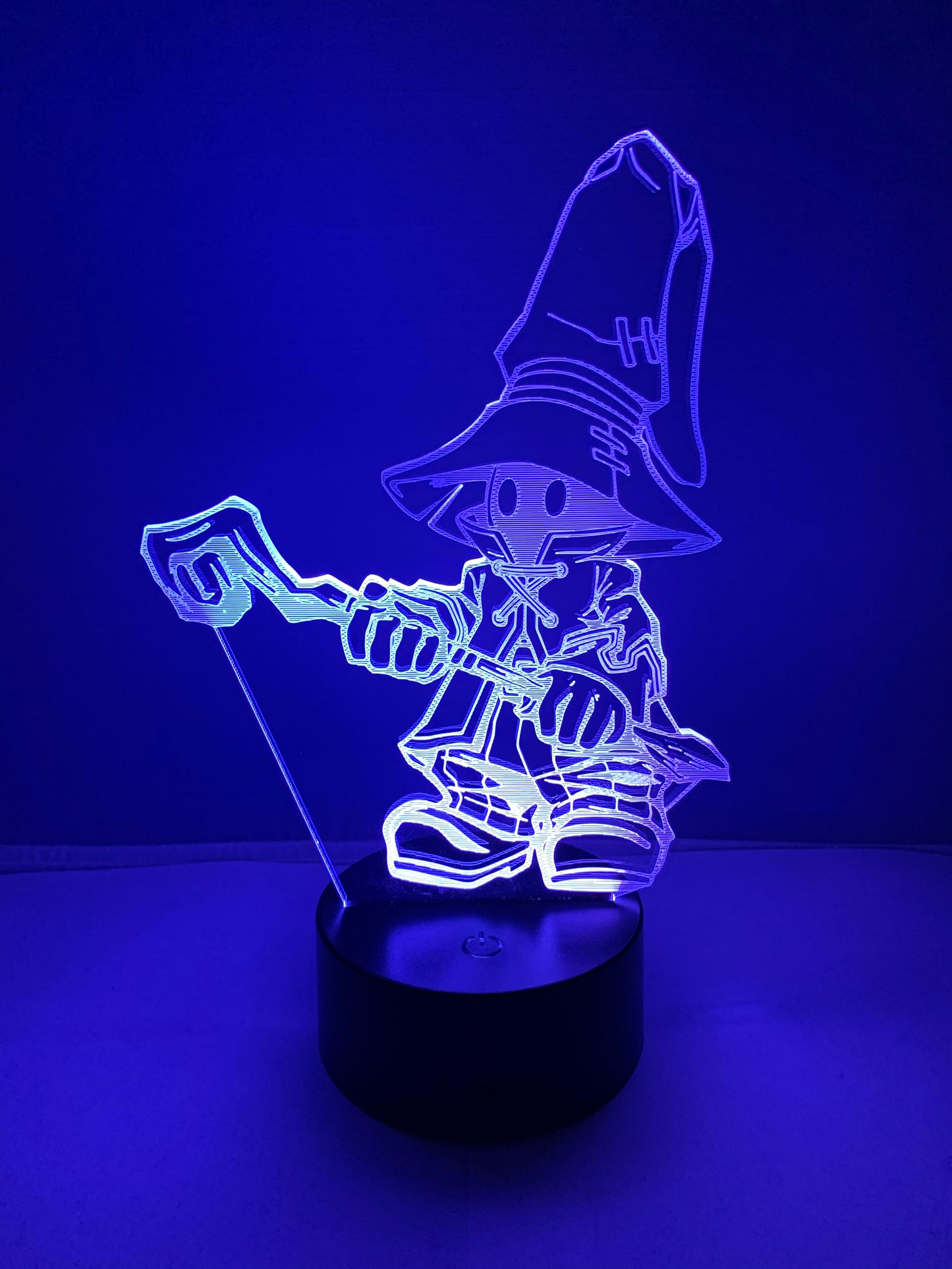 Lampe 3D DEL Dark Mage Vivi Final Fantasy