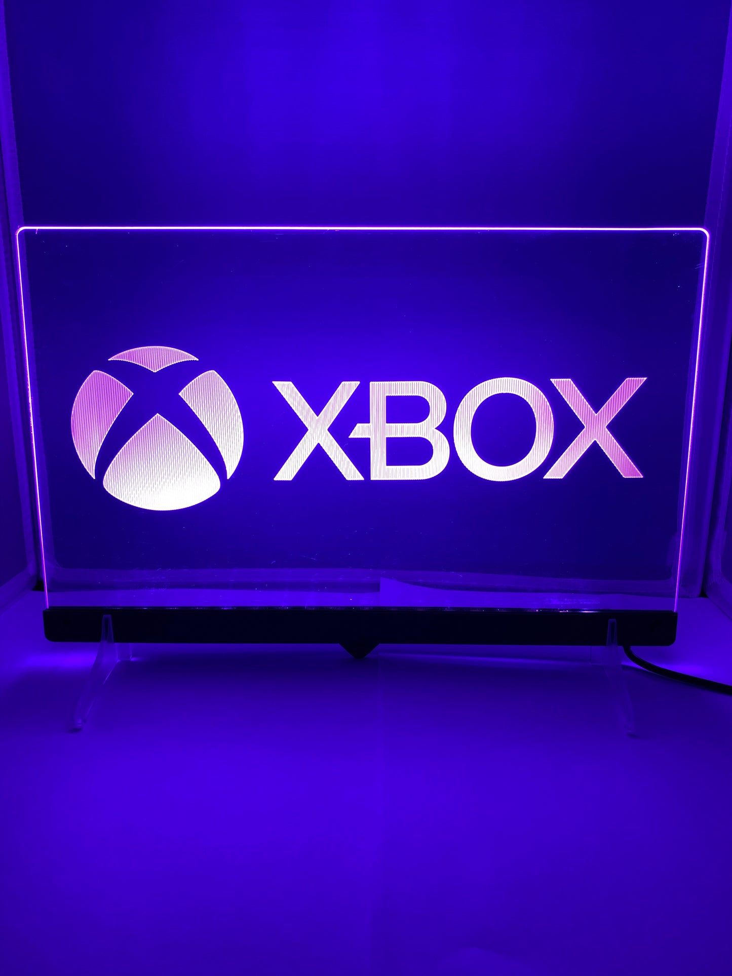 Enseigne DEL Xbox avec support