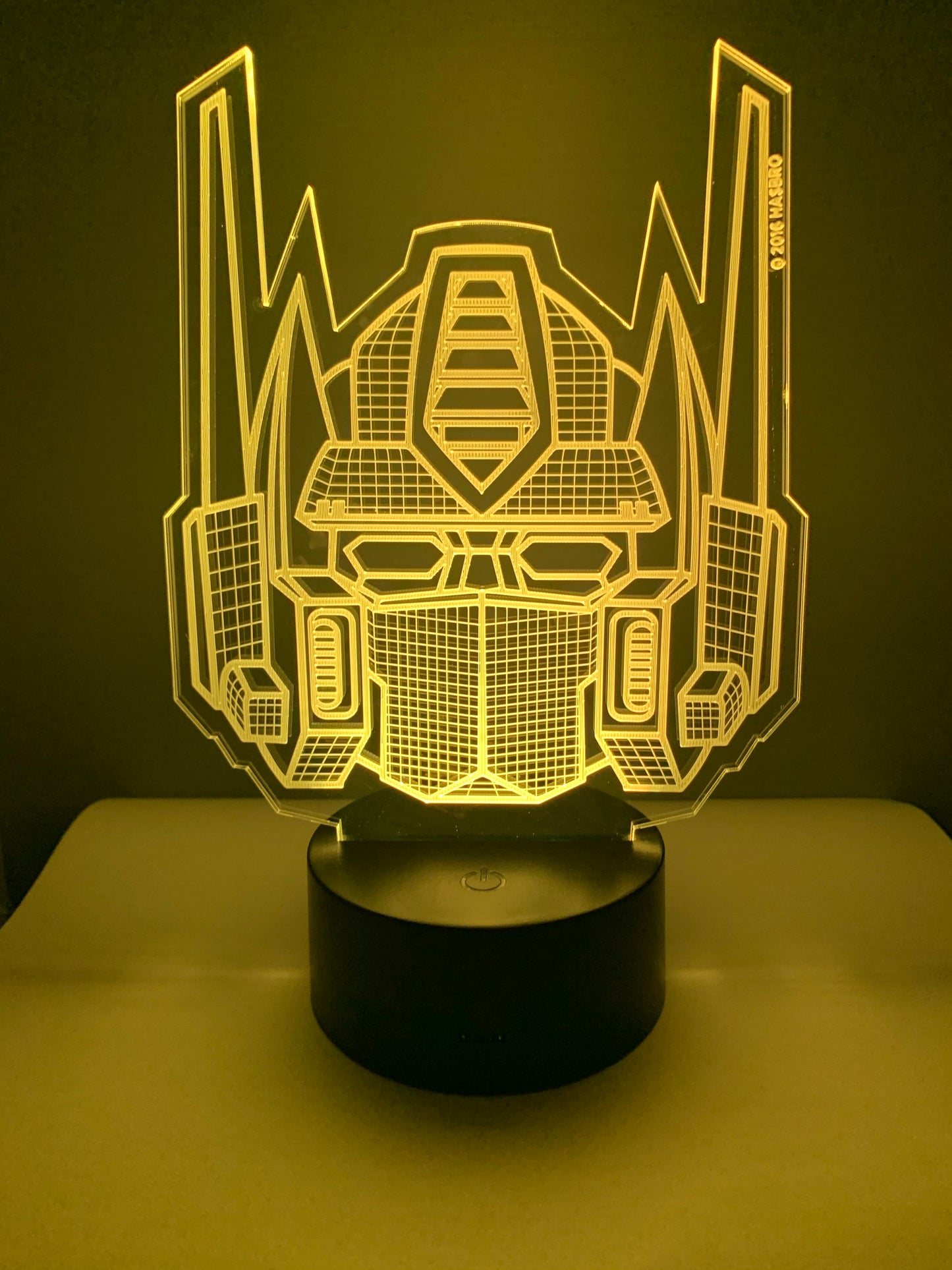 Lampe 3D DEL Transformer