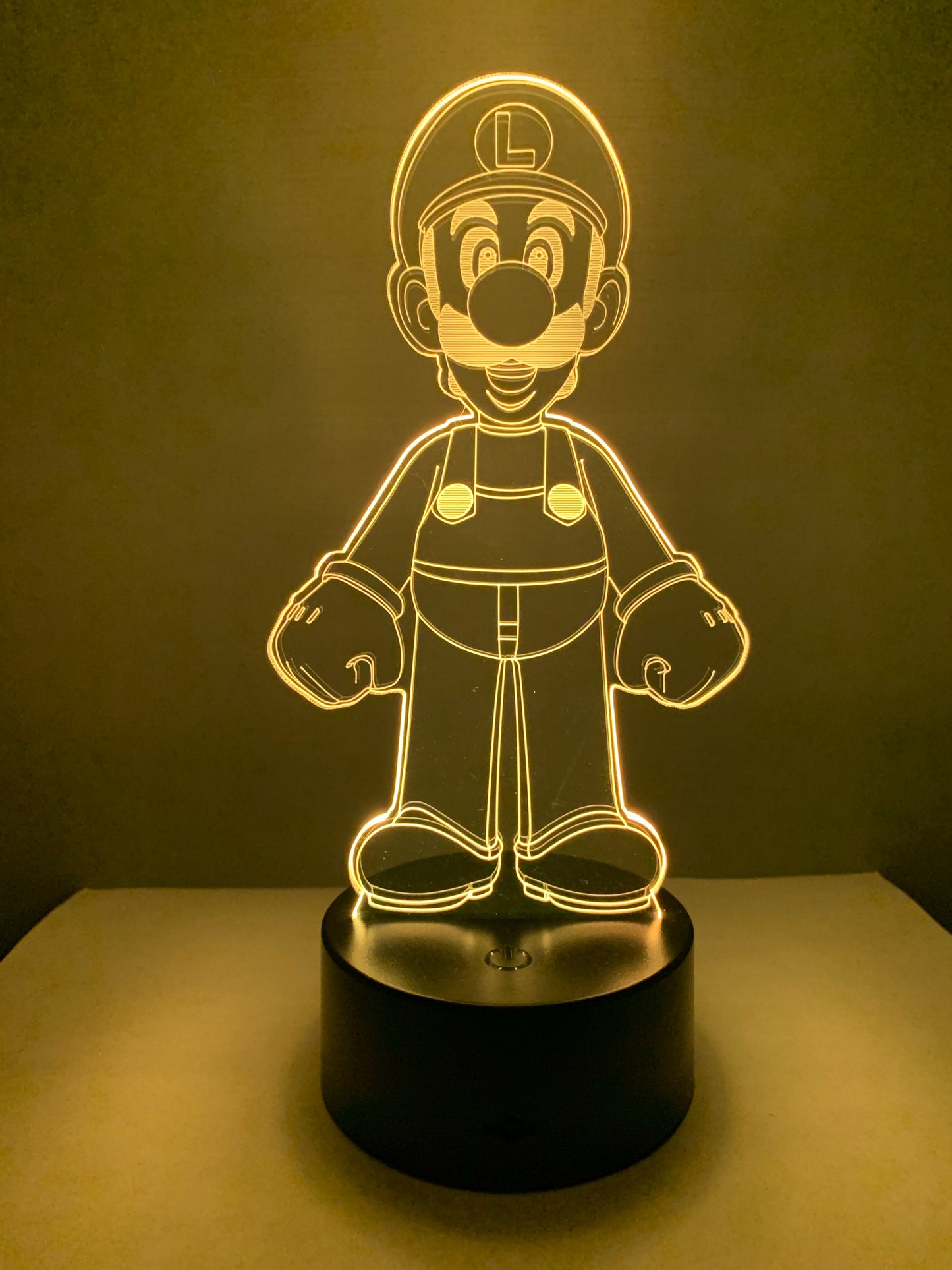 Lampe 3D DEL Luigi Super Mario