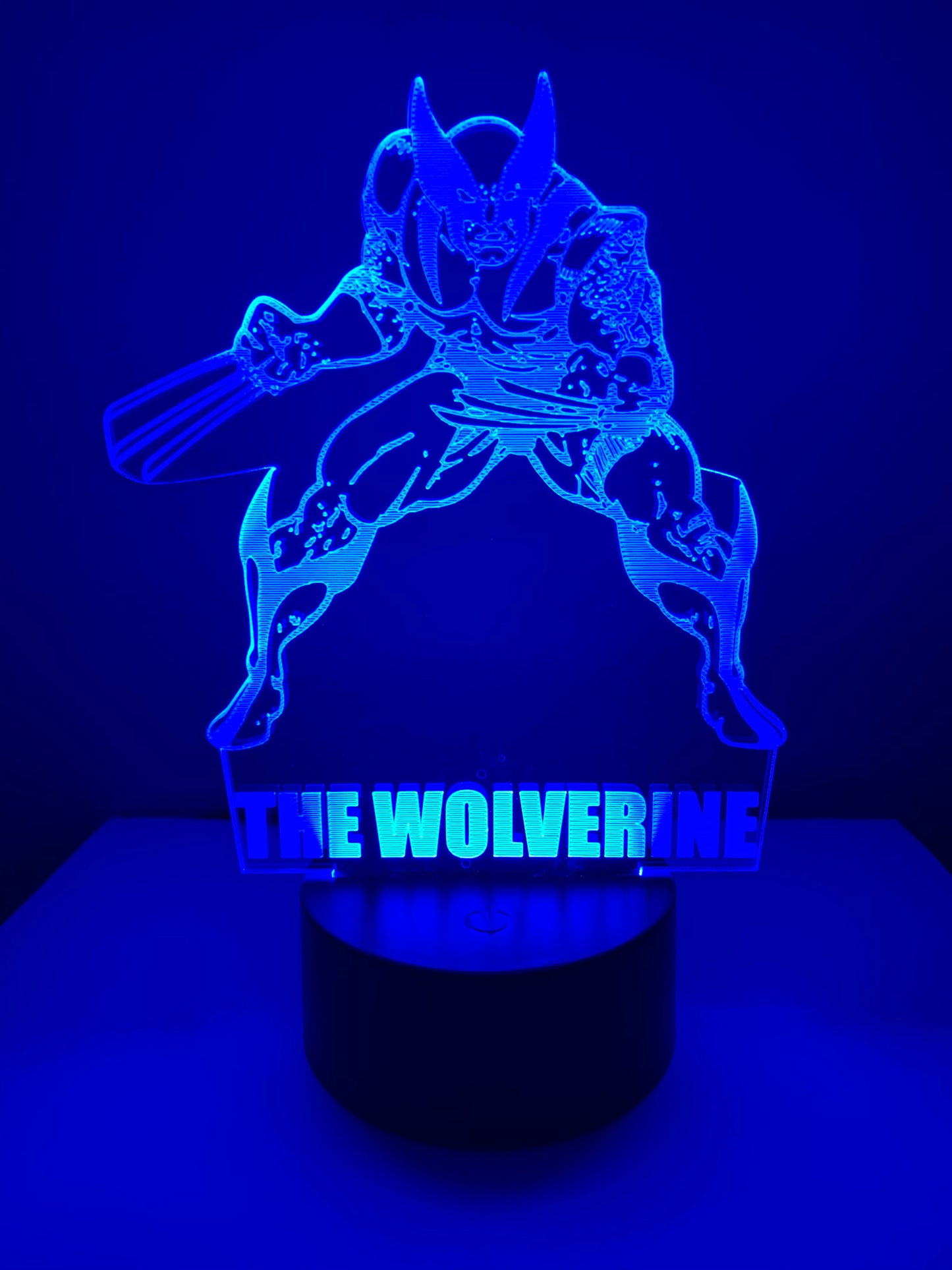 Lampe 3D DEL Wolverine