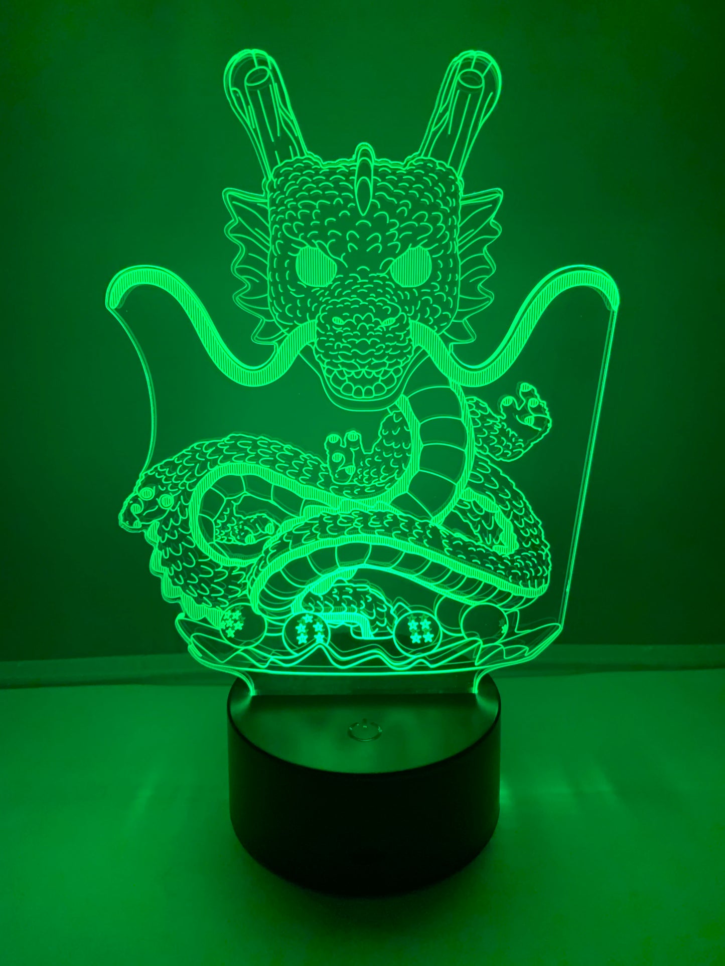 Lampe 3D DEL Dragon Shenron Dragon Ball