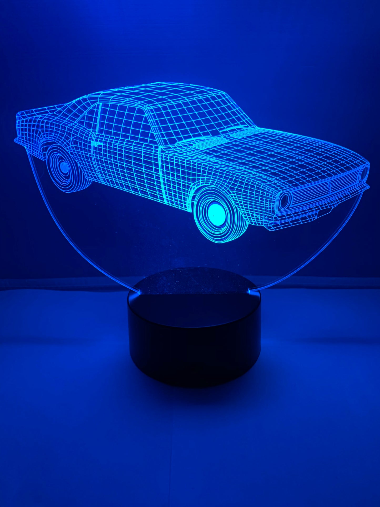 Lampe 3D DEL Auto Rétro
