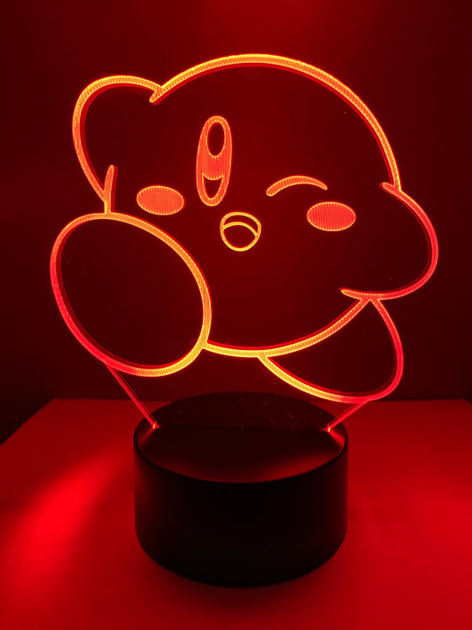 Lampe 3D DEL Kirby