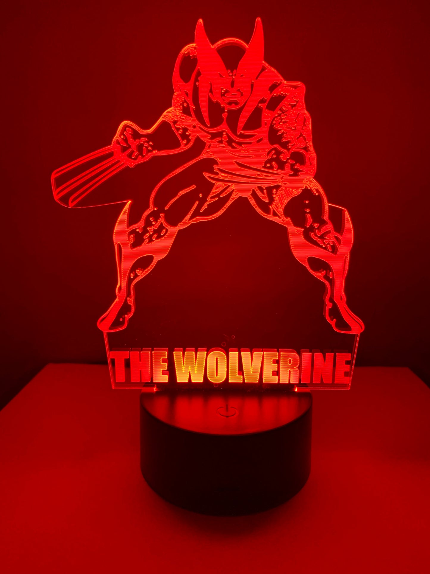 Lampe 3D DEL Wolverine