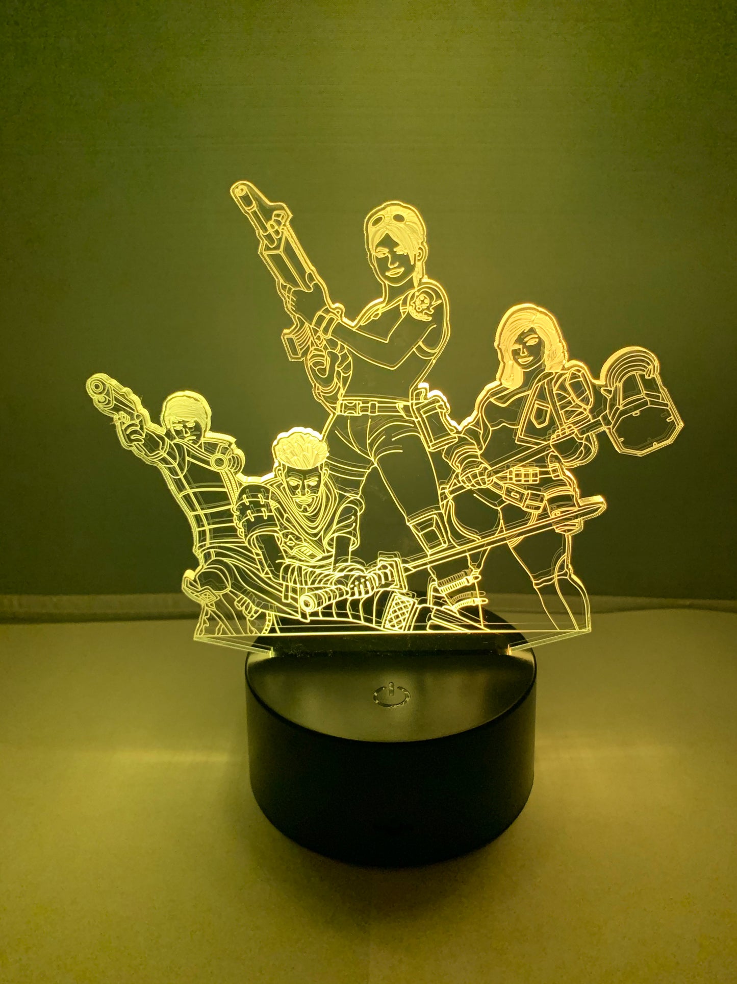 Lampe 3D DEL Fortnite Personnages Variés