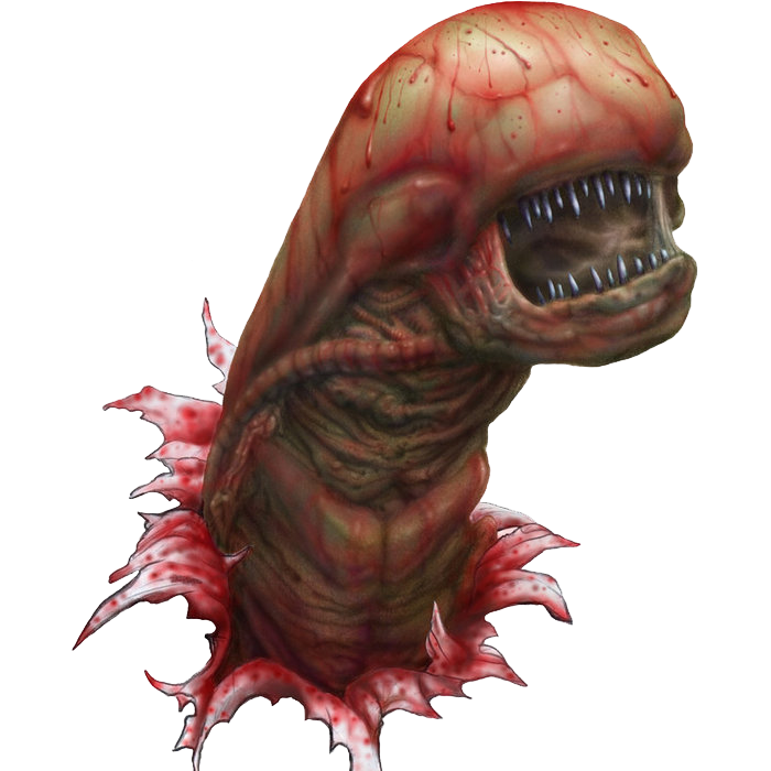 Autocollant pour tasse Alien Chestburster