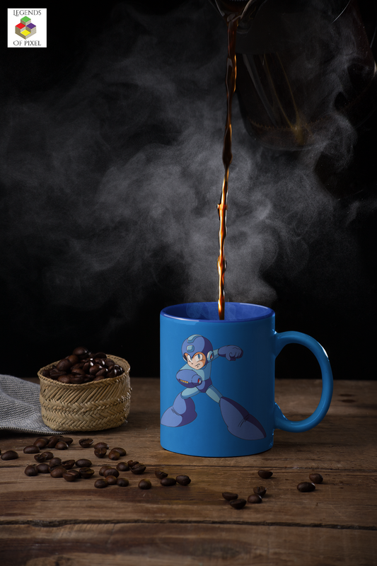 Autocollant pour tasse Mega Man (Megaman)