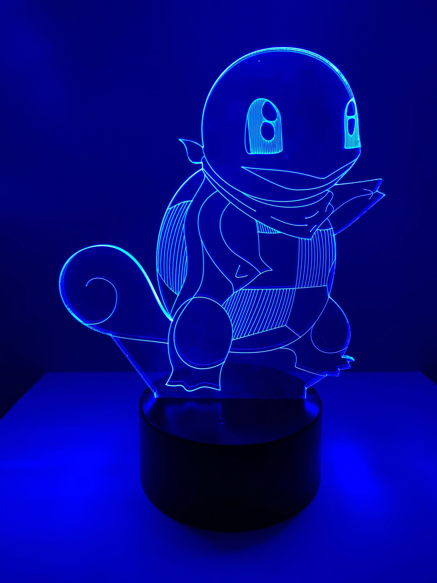 Lampe 3D DEL Pokémon Squirtle