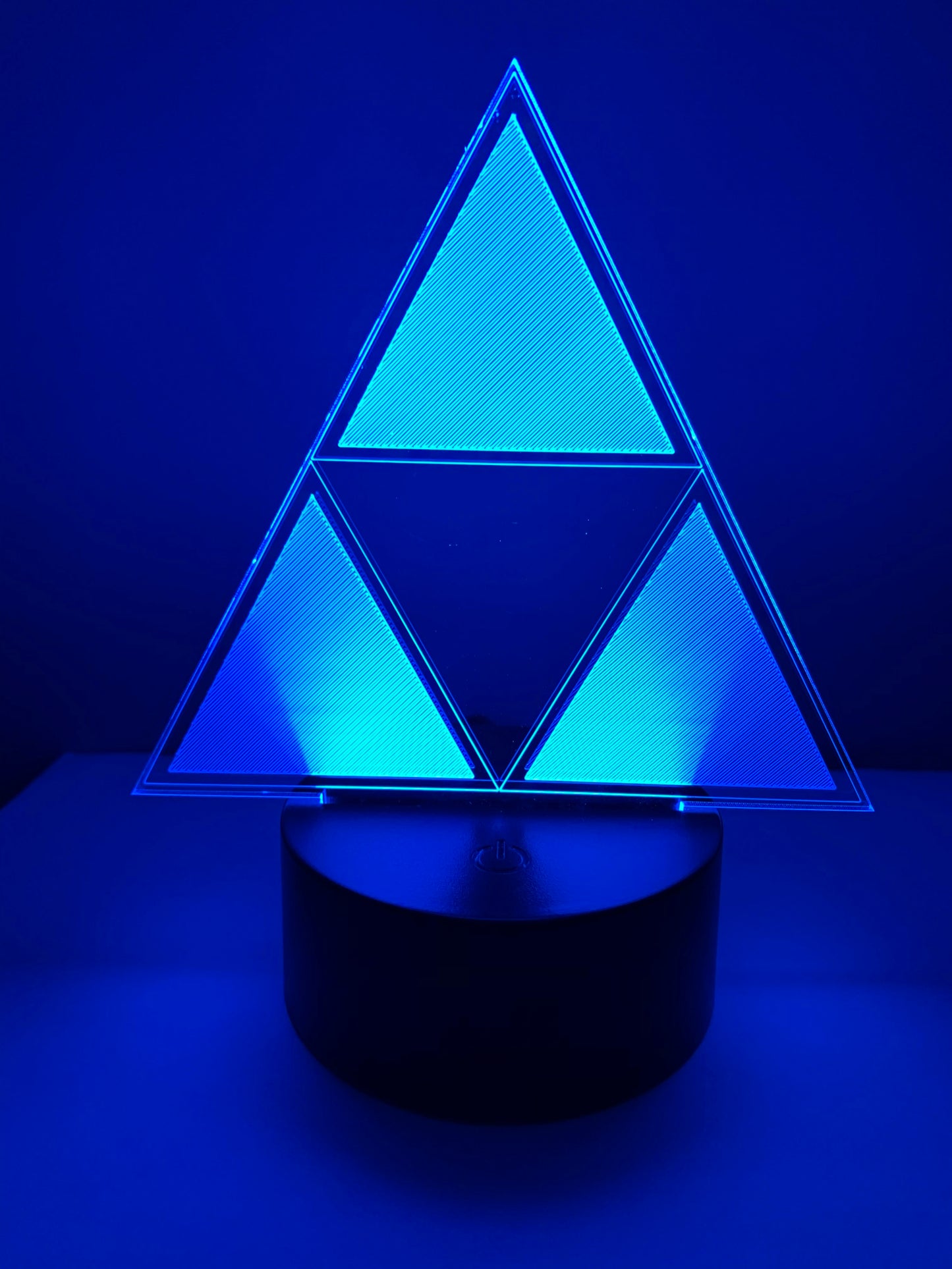 Lampe 3D DEL Triforce Legend Of Zelda
