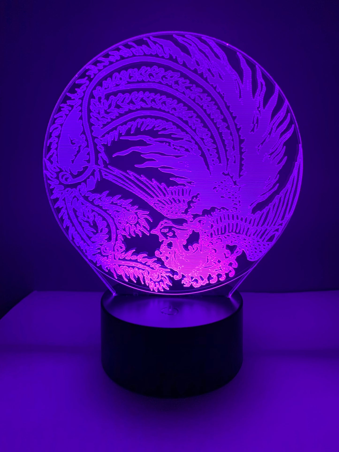 Lampe 3D DEL Logo Shenmue