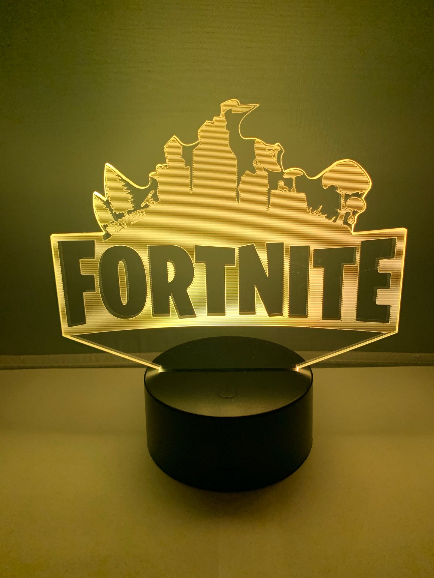 Lampe 3D DEL Logo Fortnite
