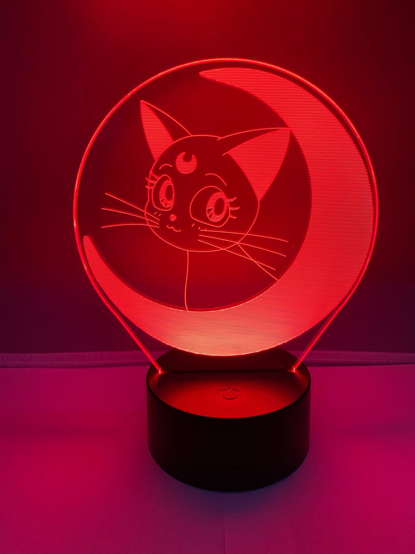 Lampe 3D DEL Luna Sailor Moon