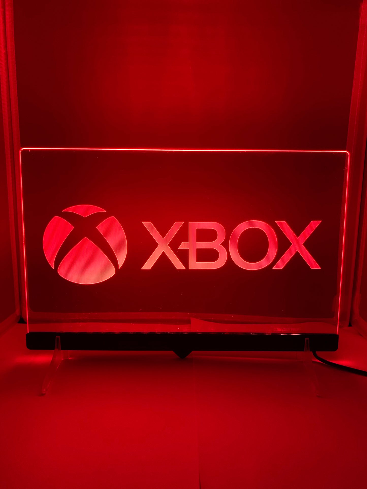 Enseigne DEL Xbox avec support