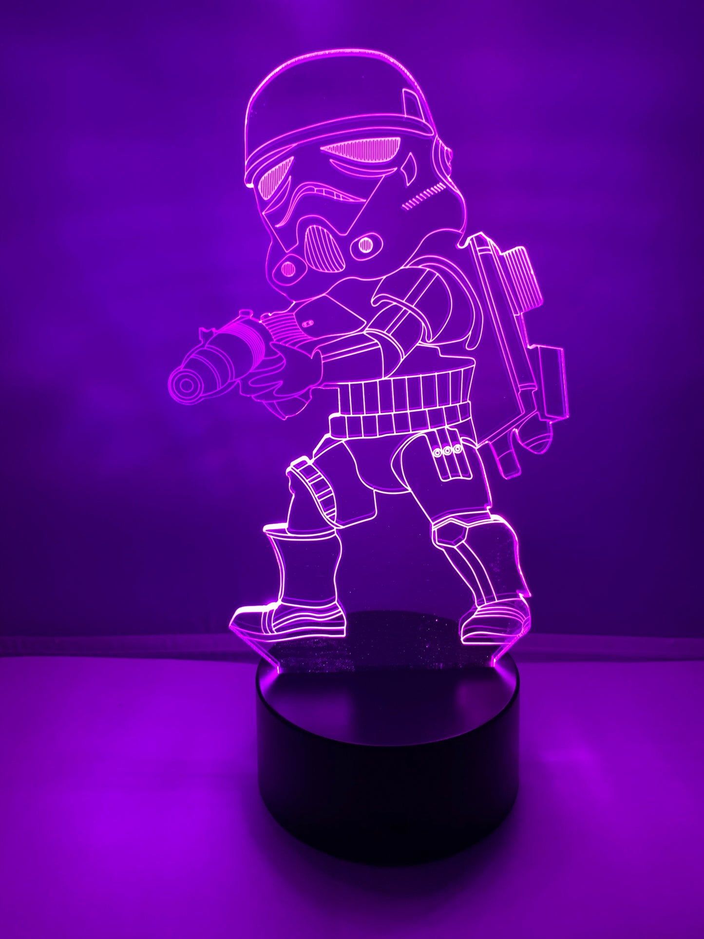 Lampe 3D DEL Stormtrooper Star Wars