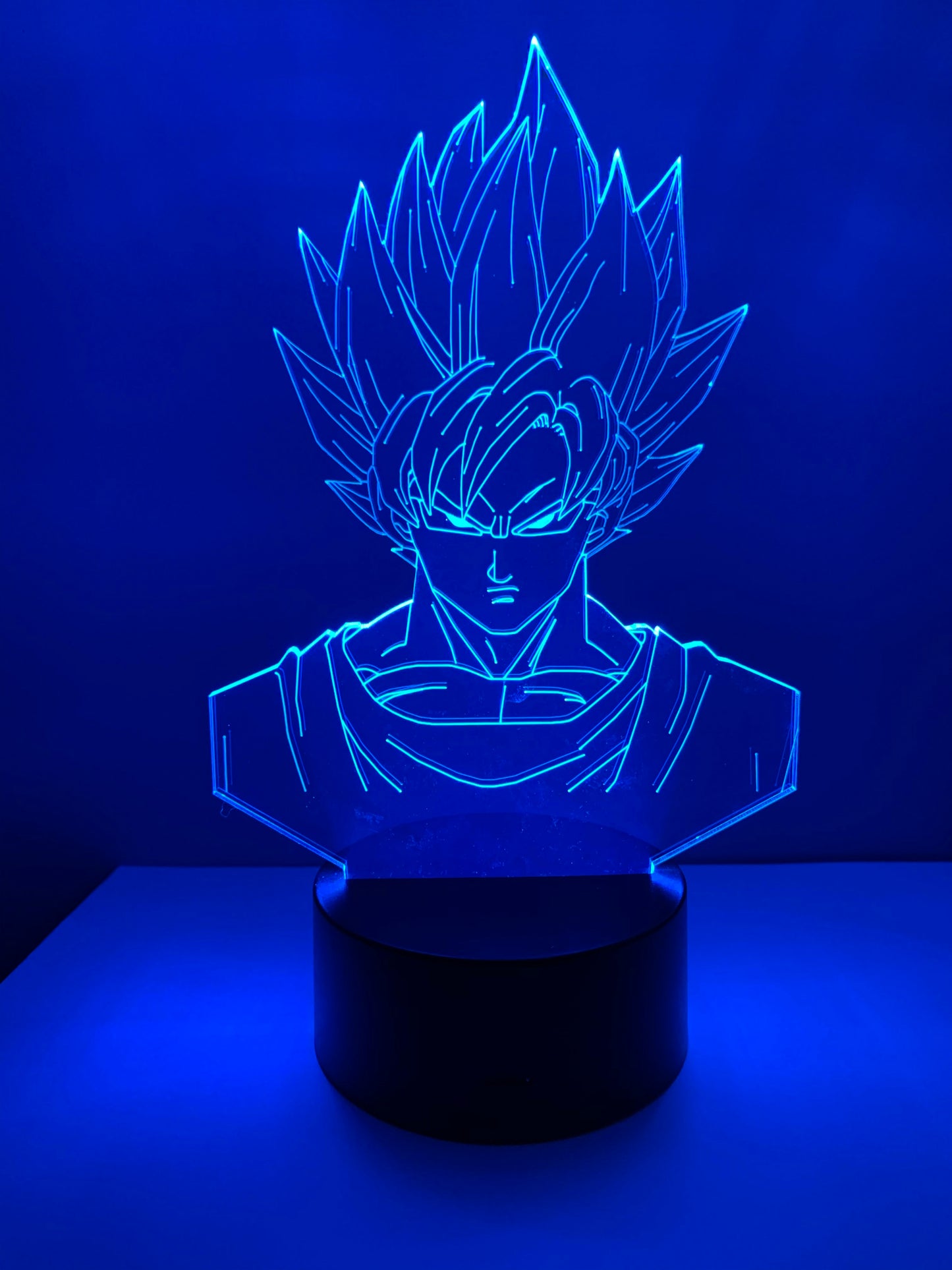 Lampe 3D DEL Son Goku Dragon Ball