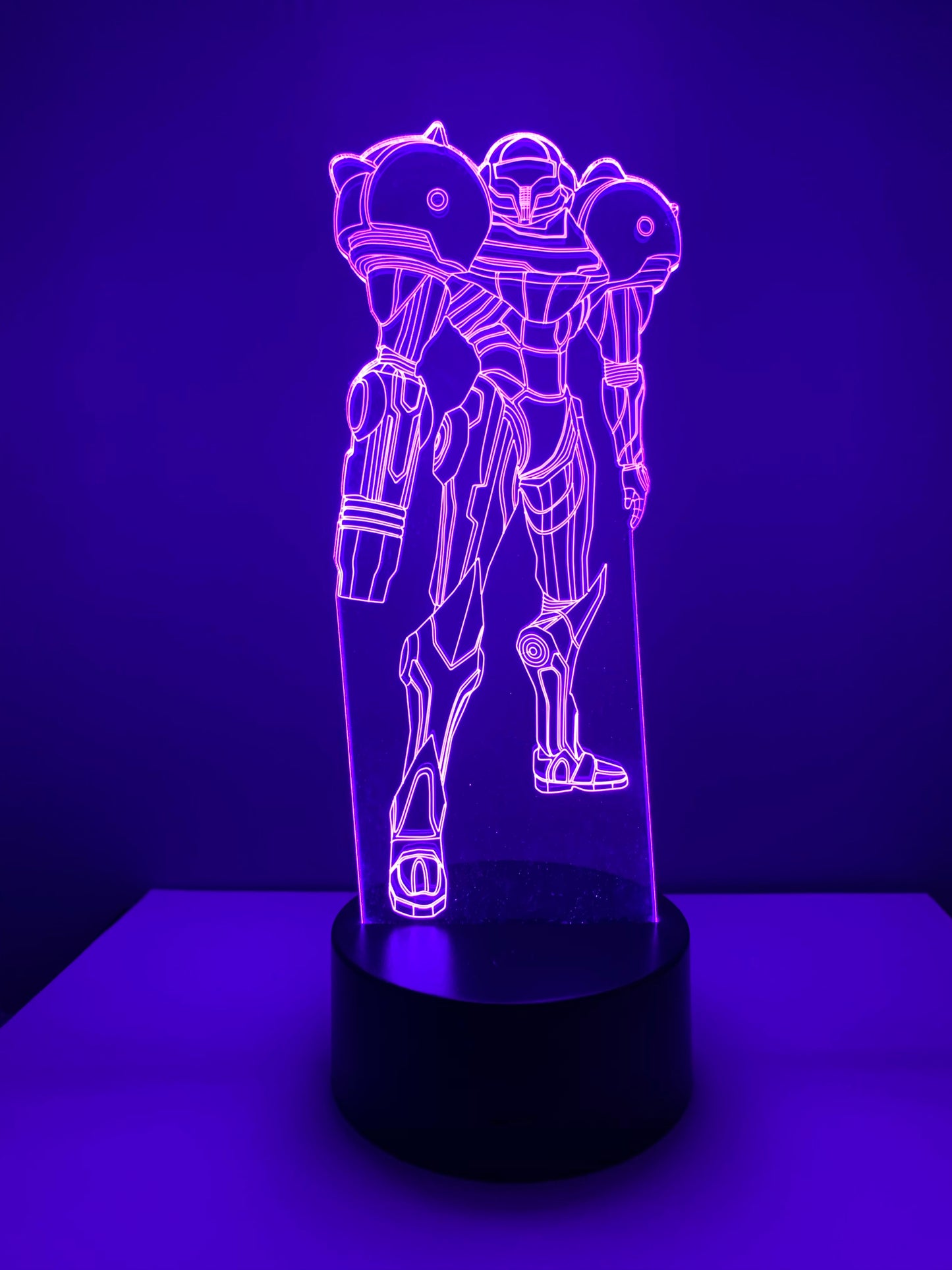 Lampe 3D DEL Samus Aran Metroid