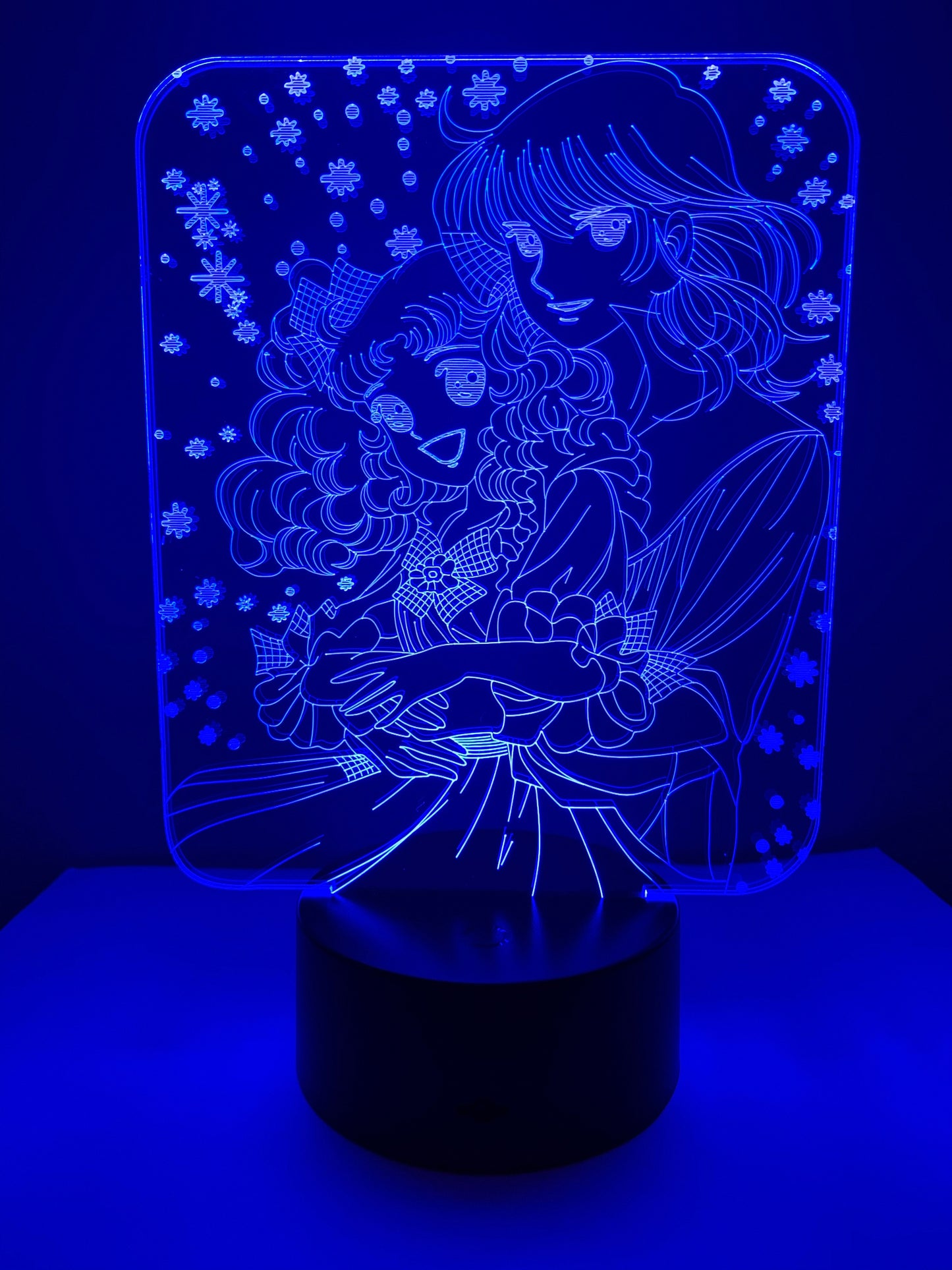 Lampe 3D DEL Candy et son prince