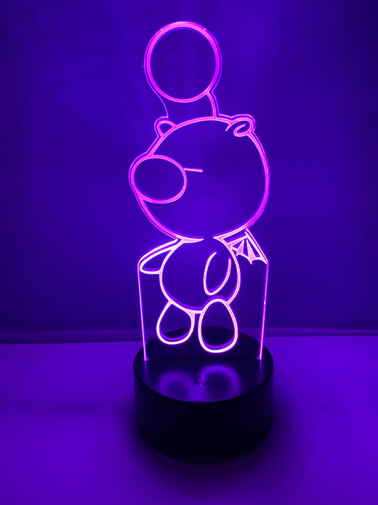 Lampe 3D DEL Final Fantasy Moogle