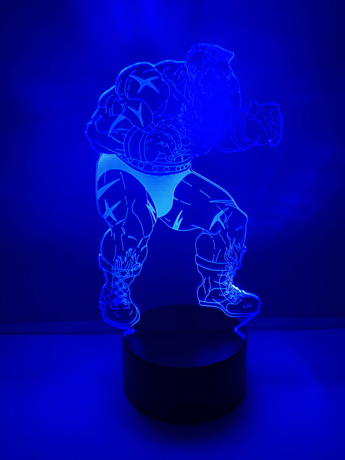 Lampe 3D DEL Zangief Street Fighter