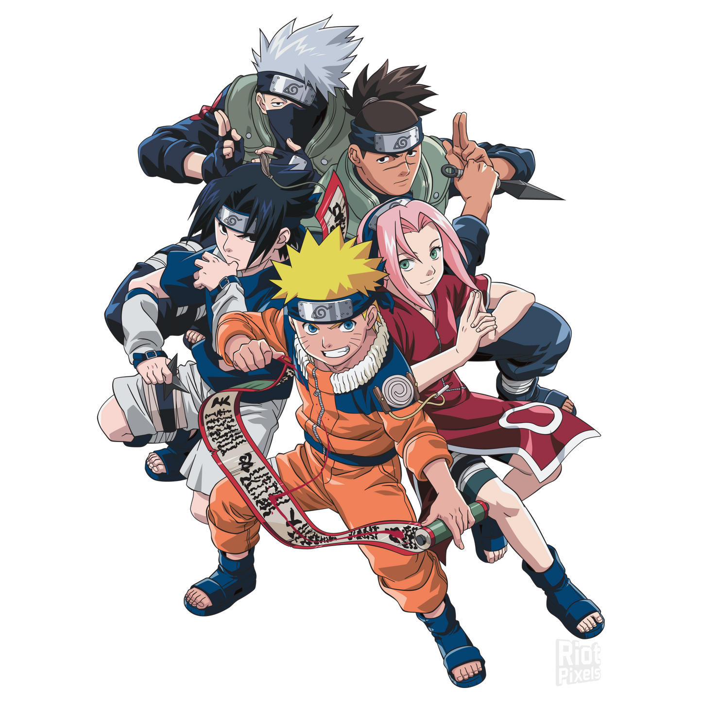 Autocollant pour tasse Naruto