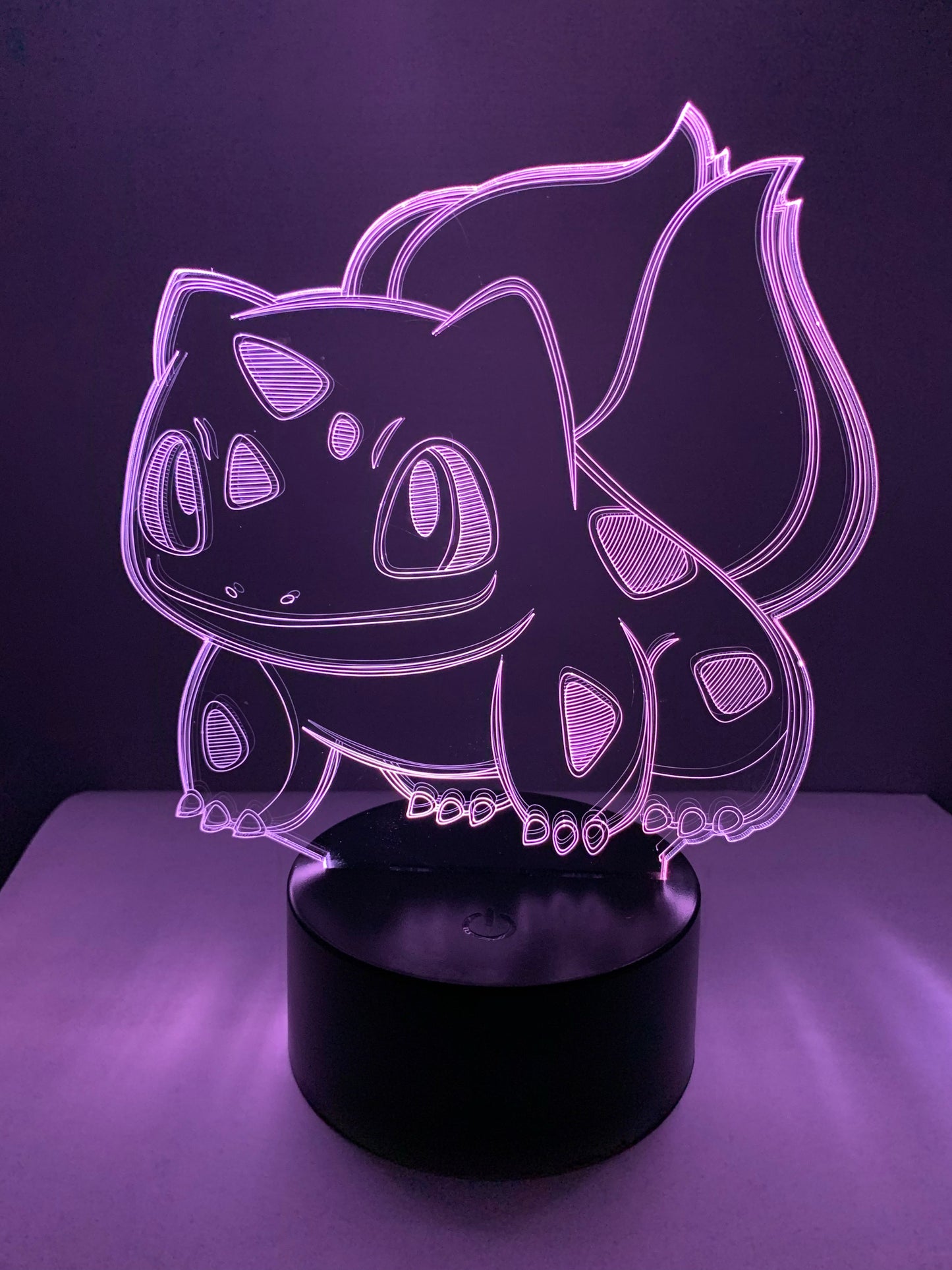 Lampe 3D DEL Pokémon Bulbasaur
