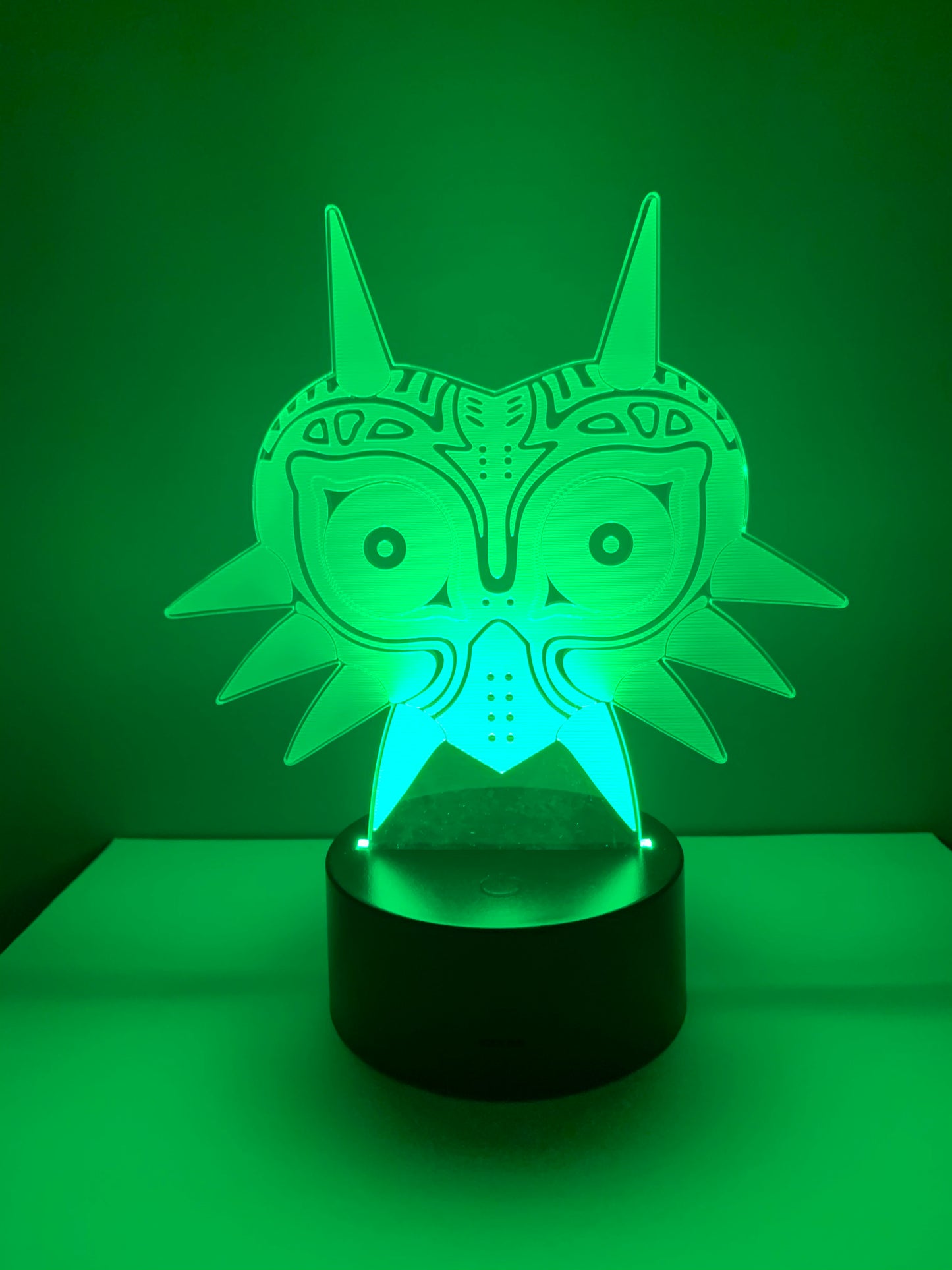 Lampe 3D DEL Zelda Majora Mask