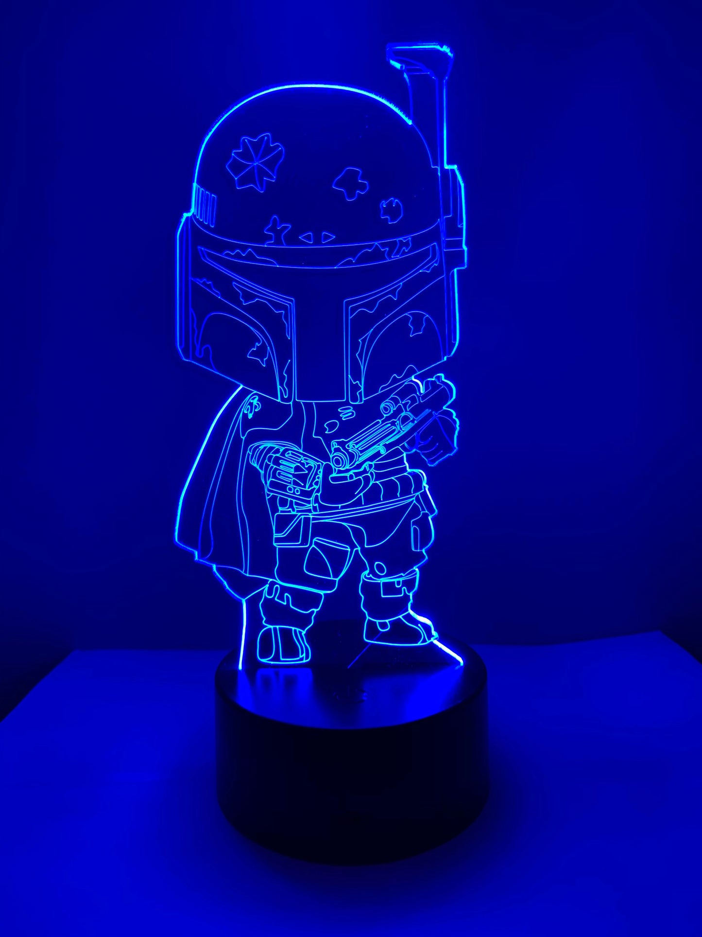 Lampe 3D DEL Boba Fett Star Wars