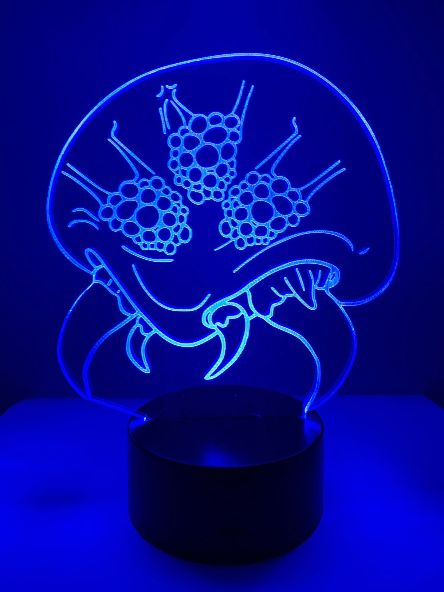 Lampe 3D DEL Metroid