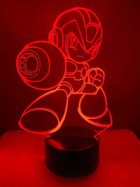 Lampe 3D DEL Mega Man X Powered Up (Megaman)