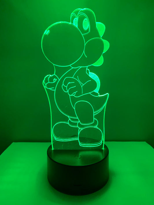 Lampe 3D DEL New Yoshi (Super Mario)
