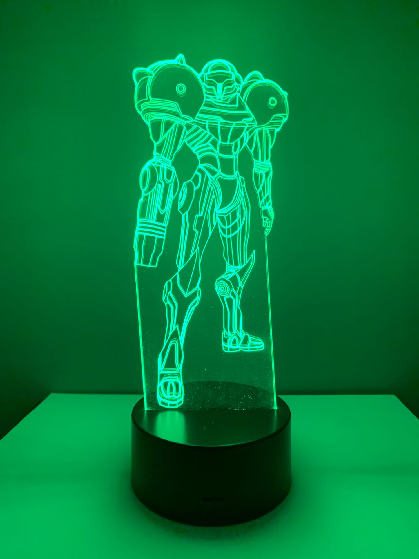 Lampe 3D DEL Samus Aran Metroid