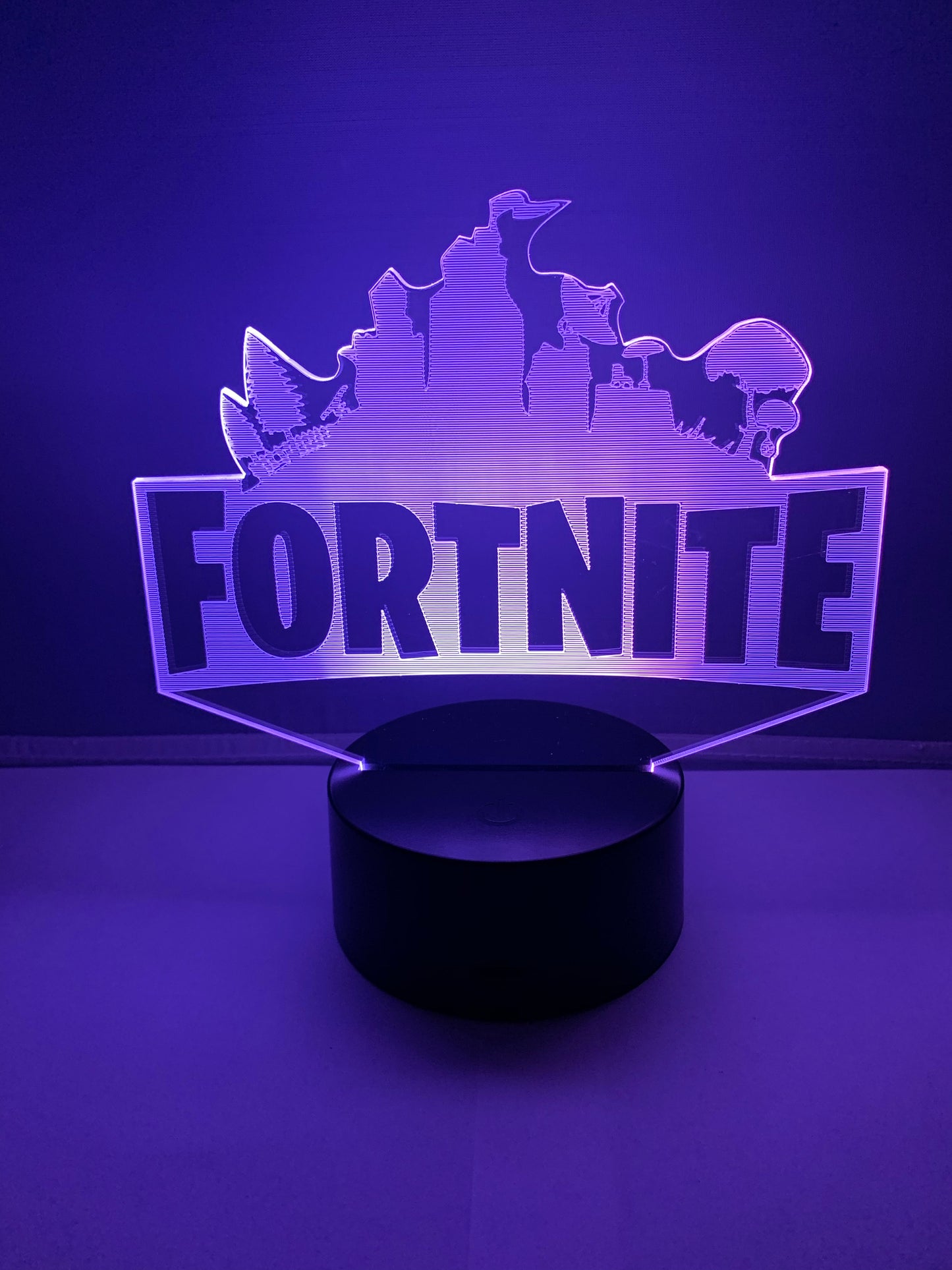 Lampe 3D DEL Logo Fortnite
