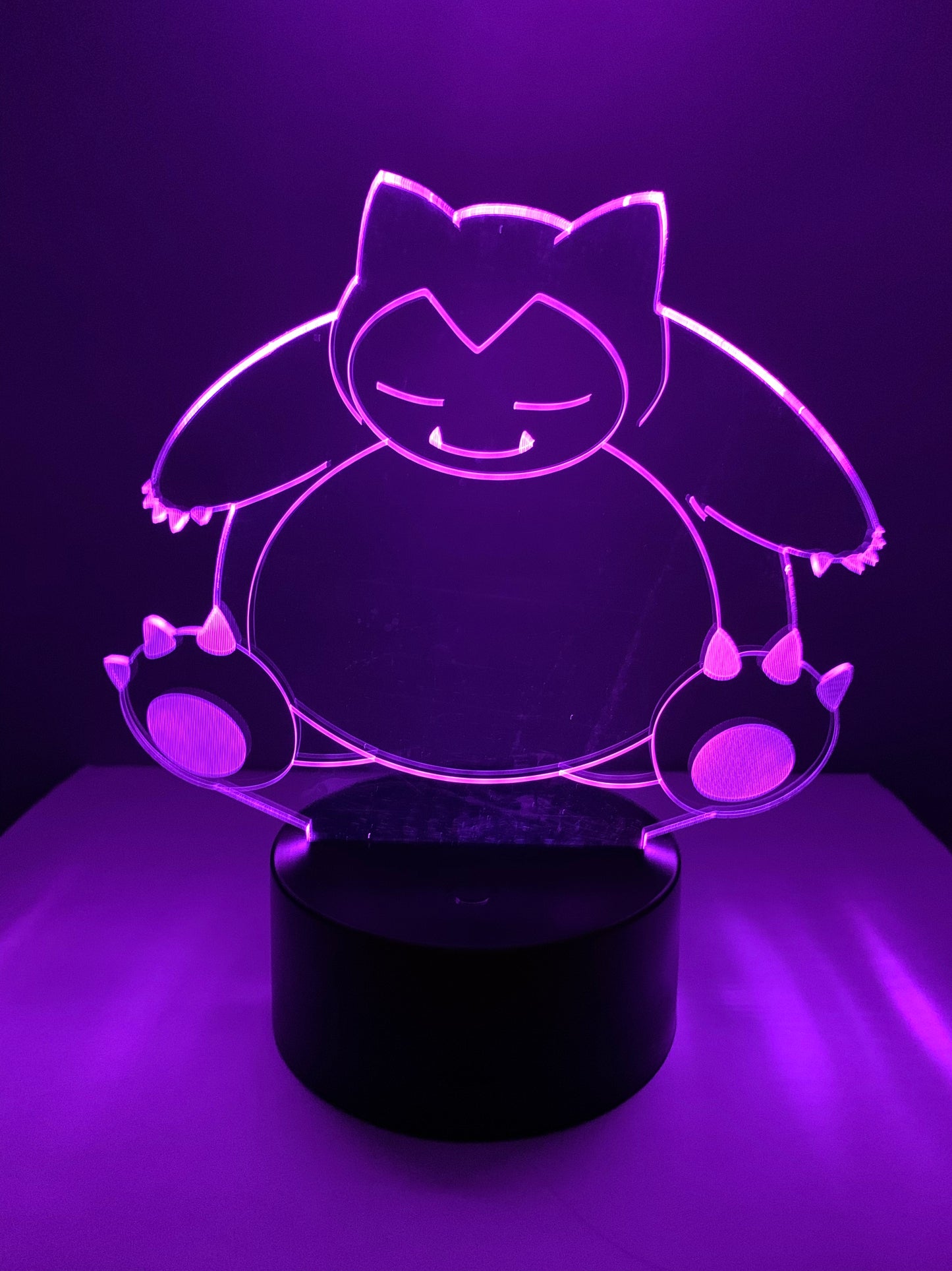 Lampe 3D DEL Pokémon Snorlax